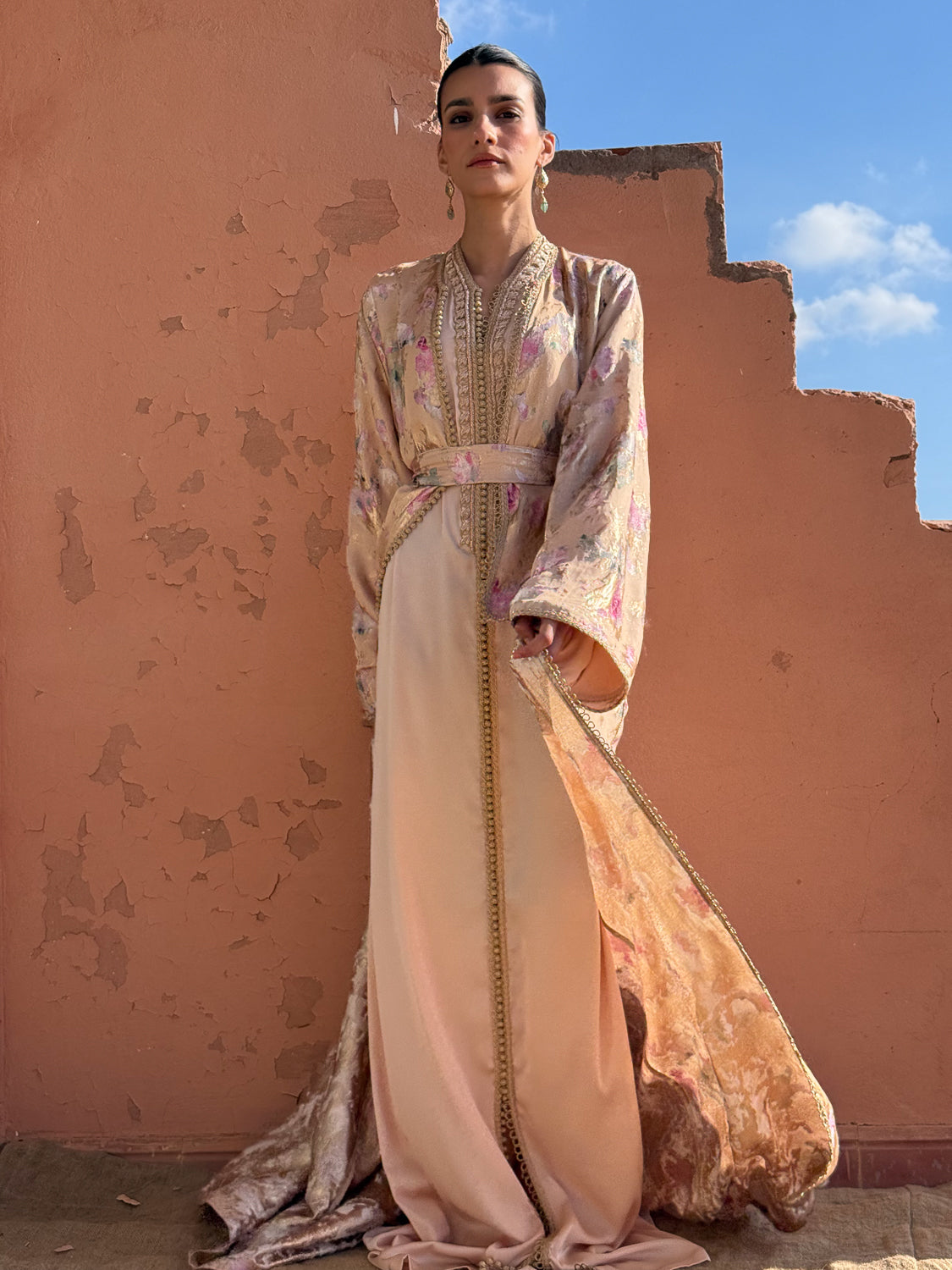 NOURA TWO-PIECE KAFTAN
