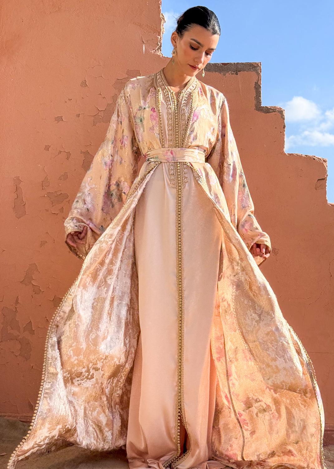 NOURA TWO-PIECE KAFTAN