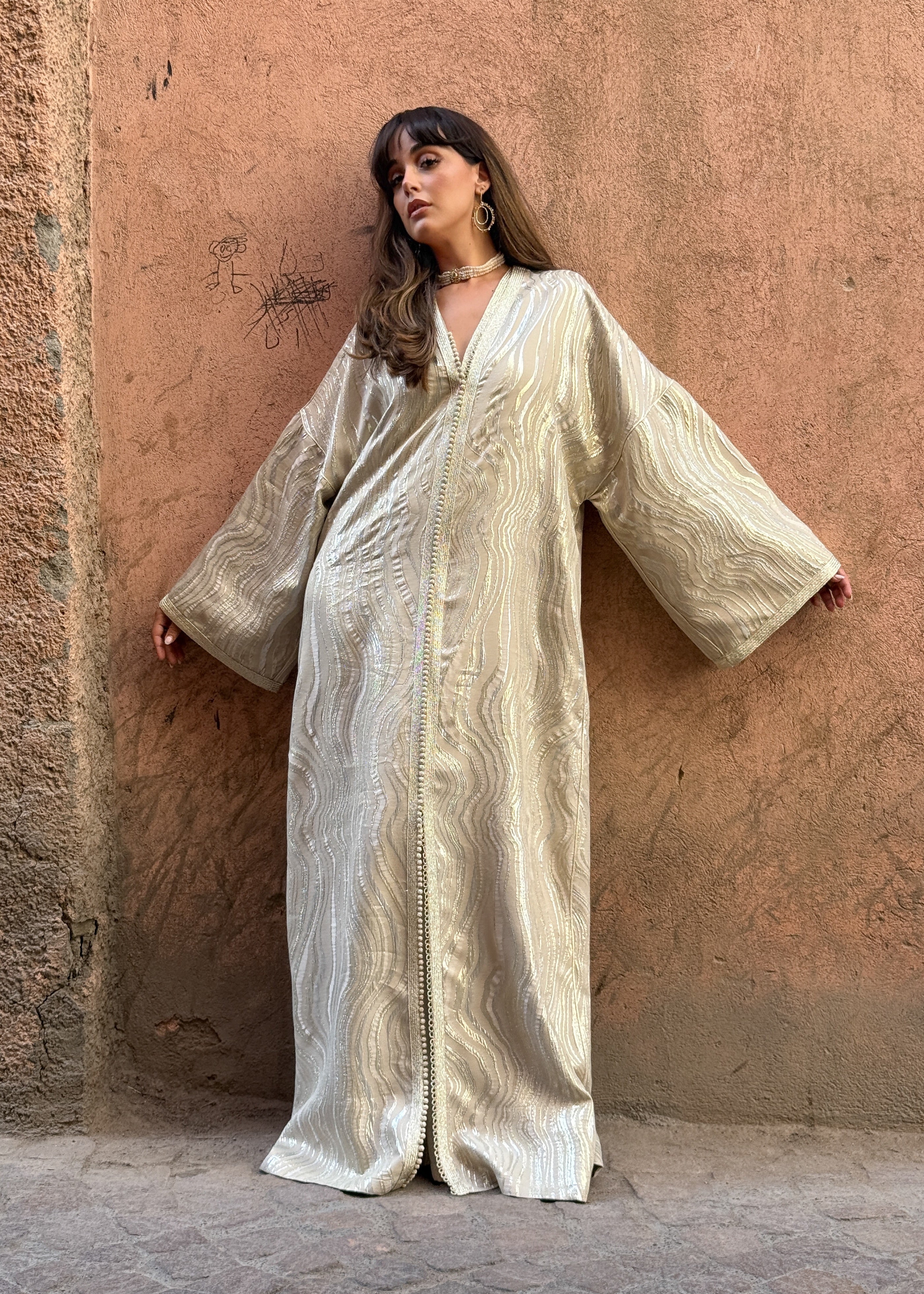 ALDJIA TWO-PIECE KAFTAN