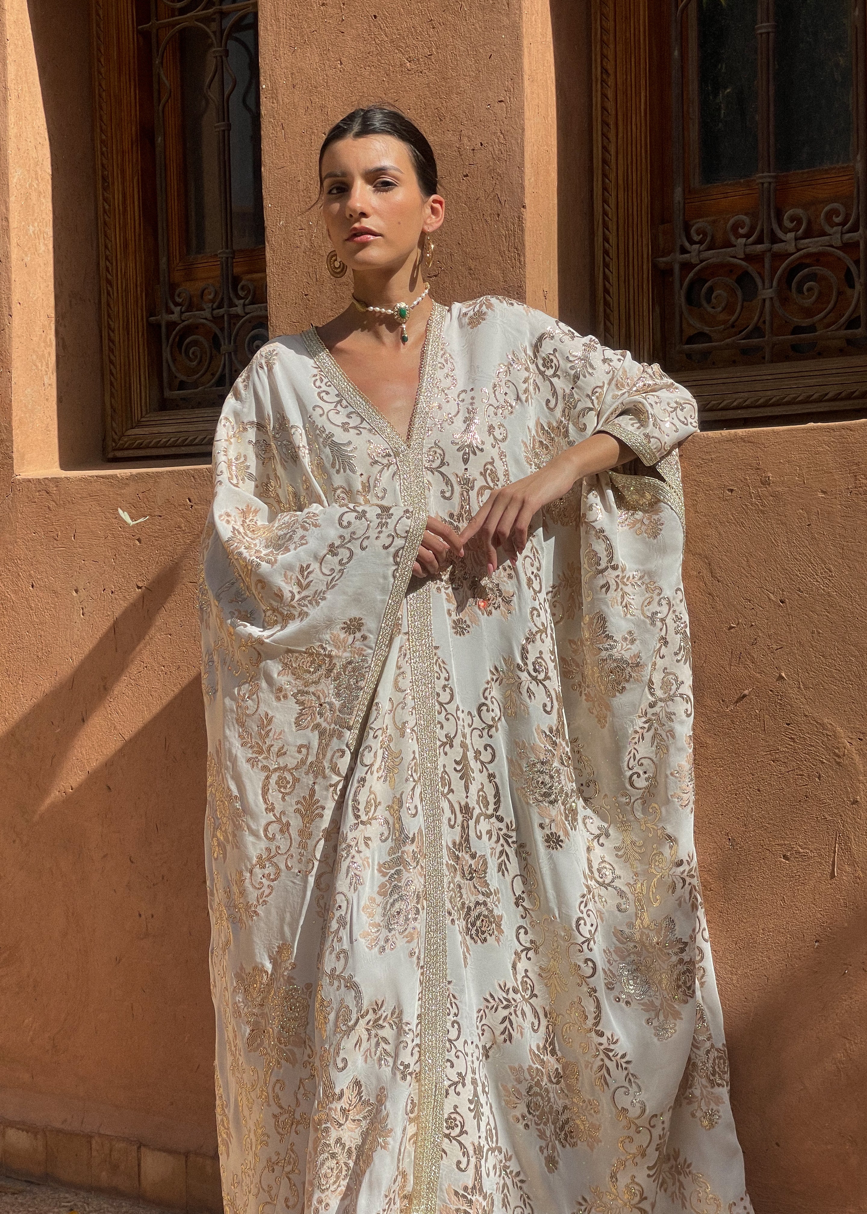 ADAMA SILK KAFTAN / UNIQUE PIECE