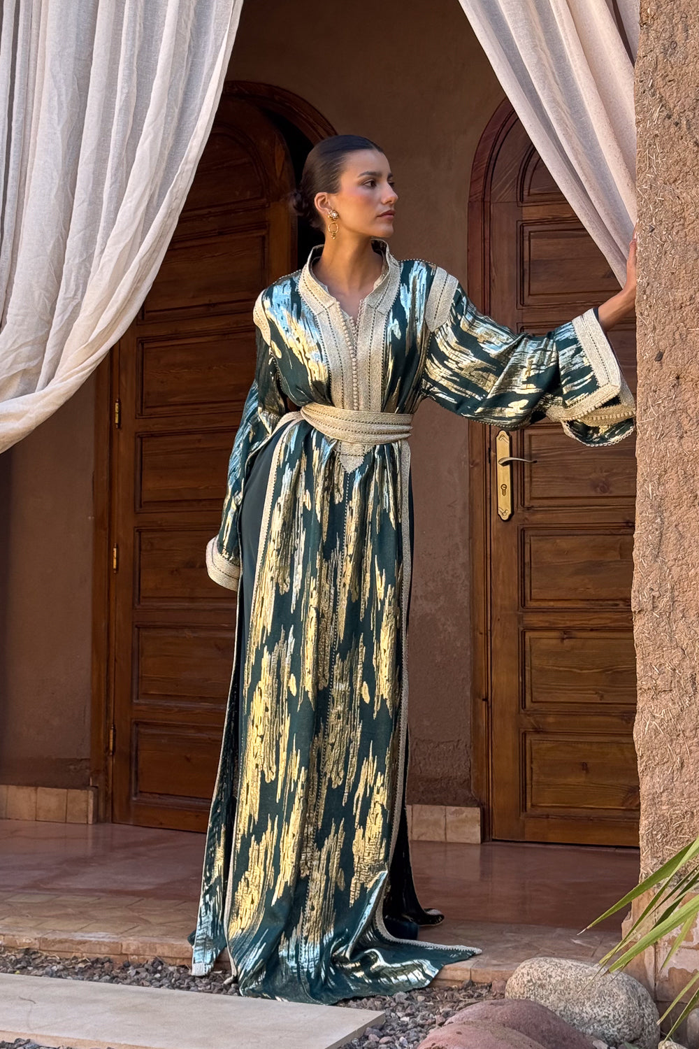 HOURIA TWO-PIECE KAFTAN