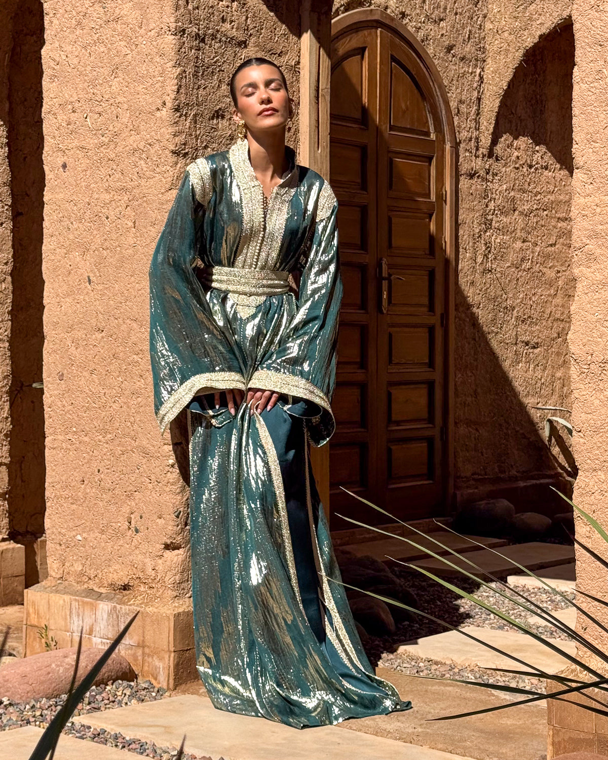 HOURIA TWO-PIECE KAFTAN