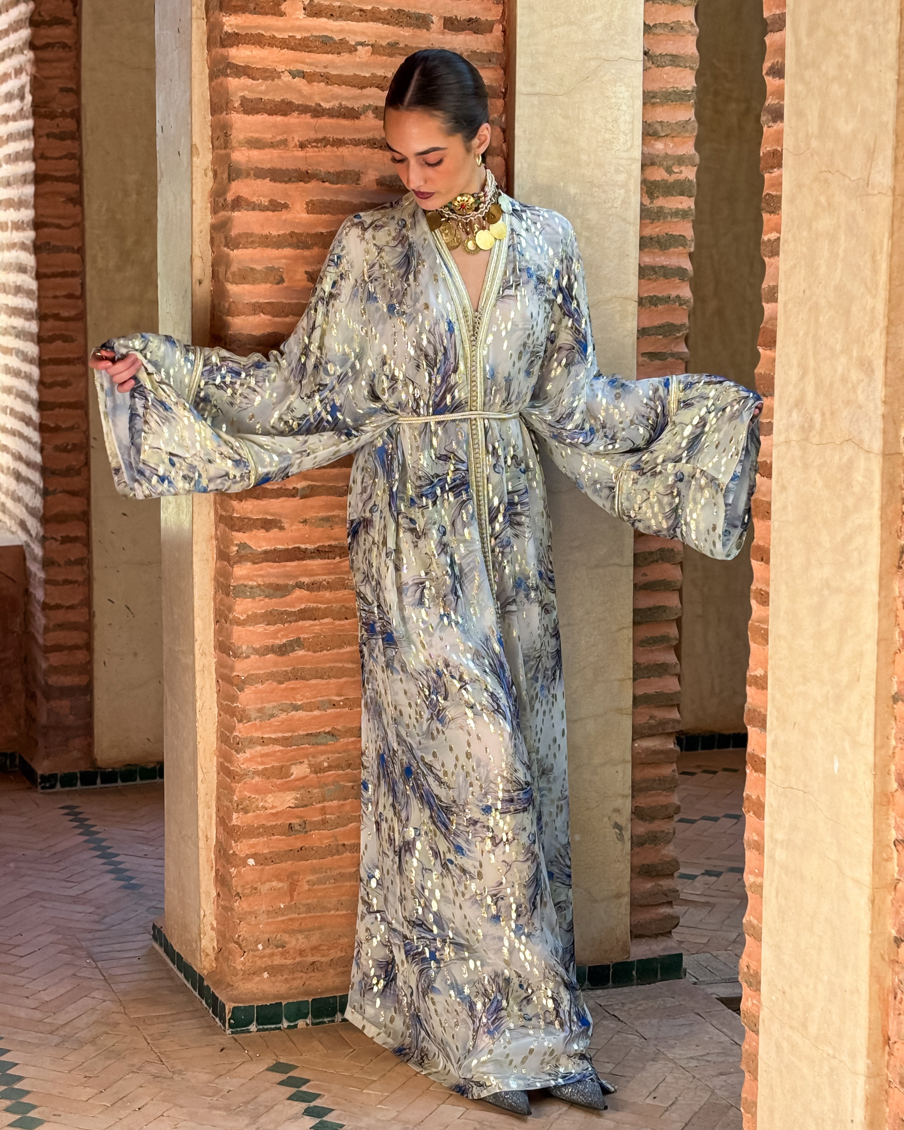 MAYS SILK KAFTAN