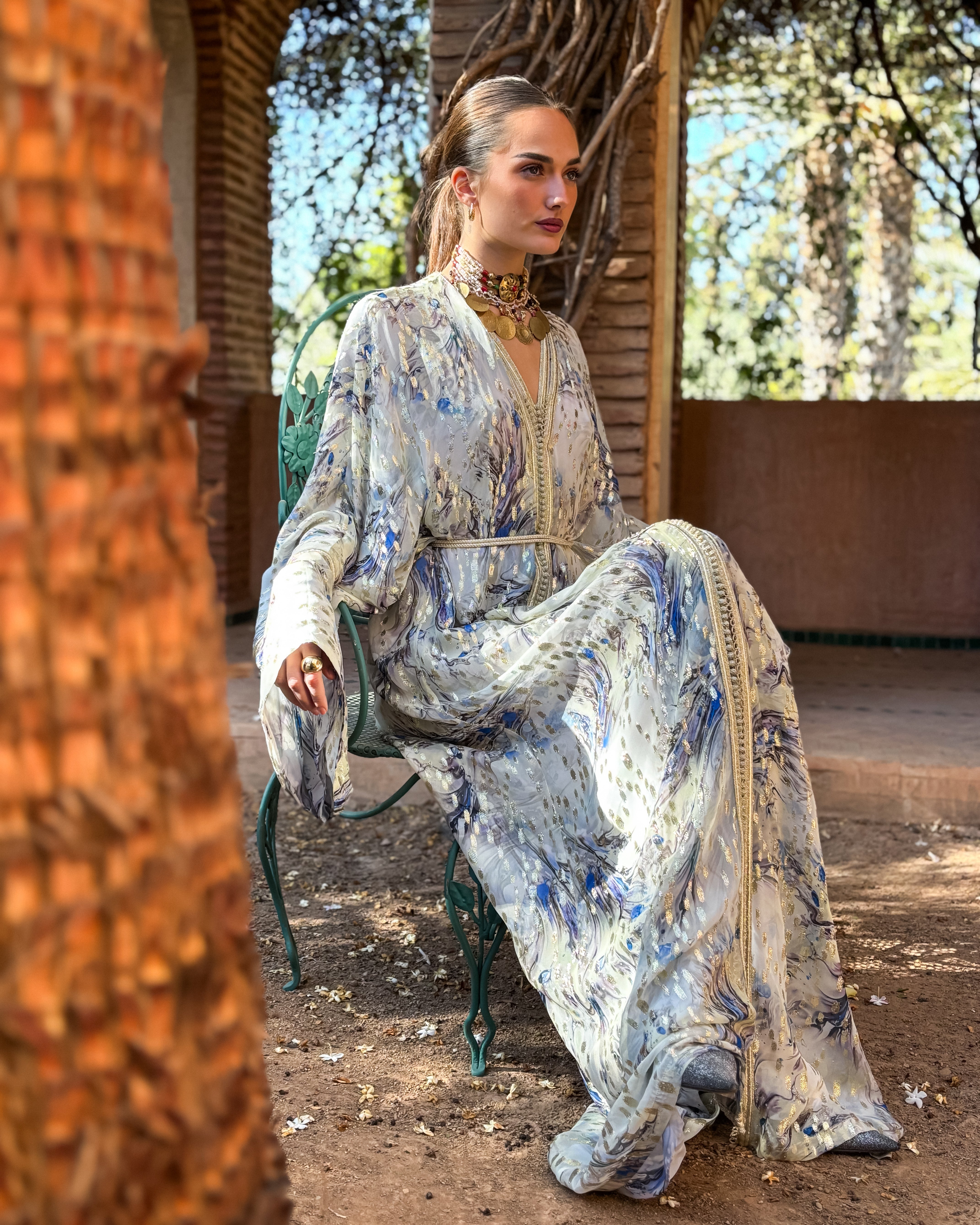 MAYS SILK KAFTAN