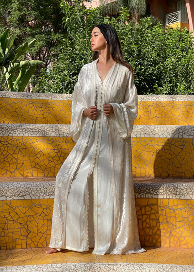 RANA SILK 2 PIECES KAFTAN