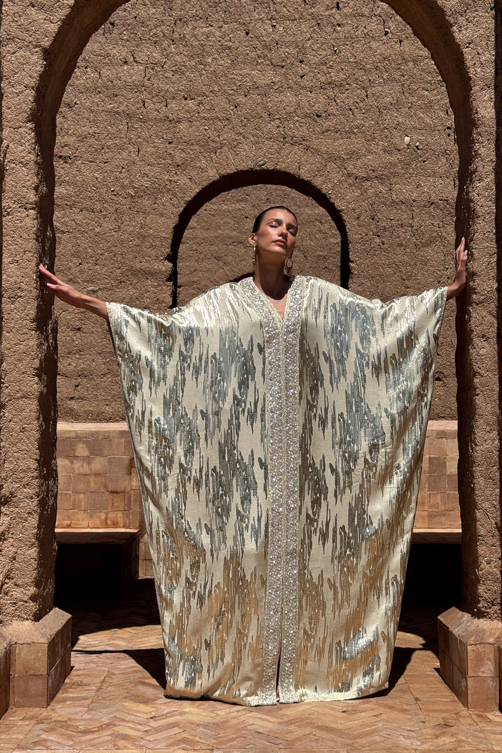 SANNA TWO-PIECE OVERSIZED KAFTAN