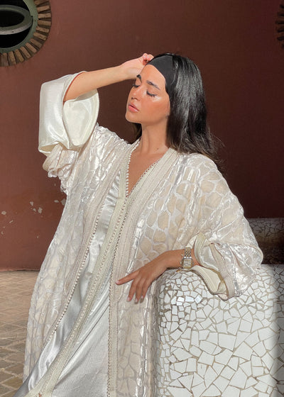 RANA SILK 2 PIECES KAFTAN