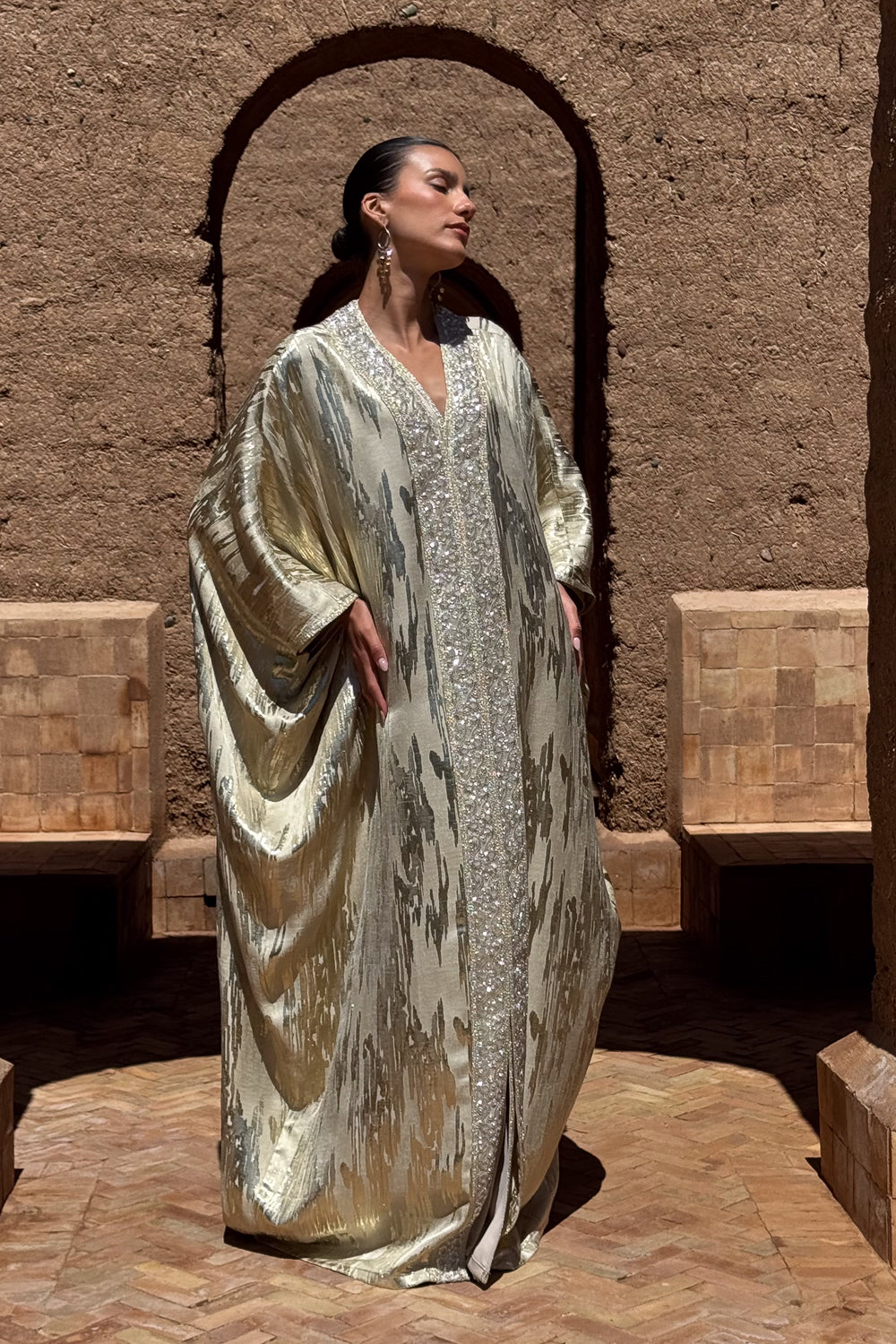SANNA TWO-PIECE OVERSIZED KAFTAN