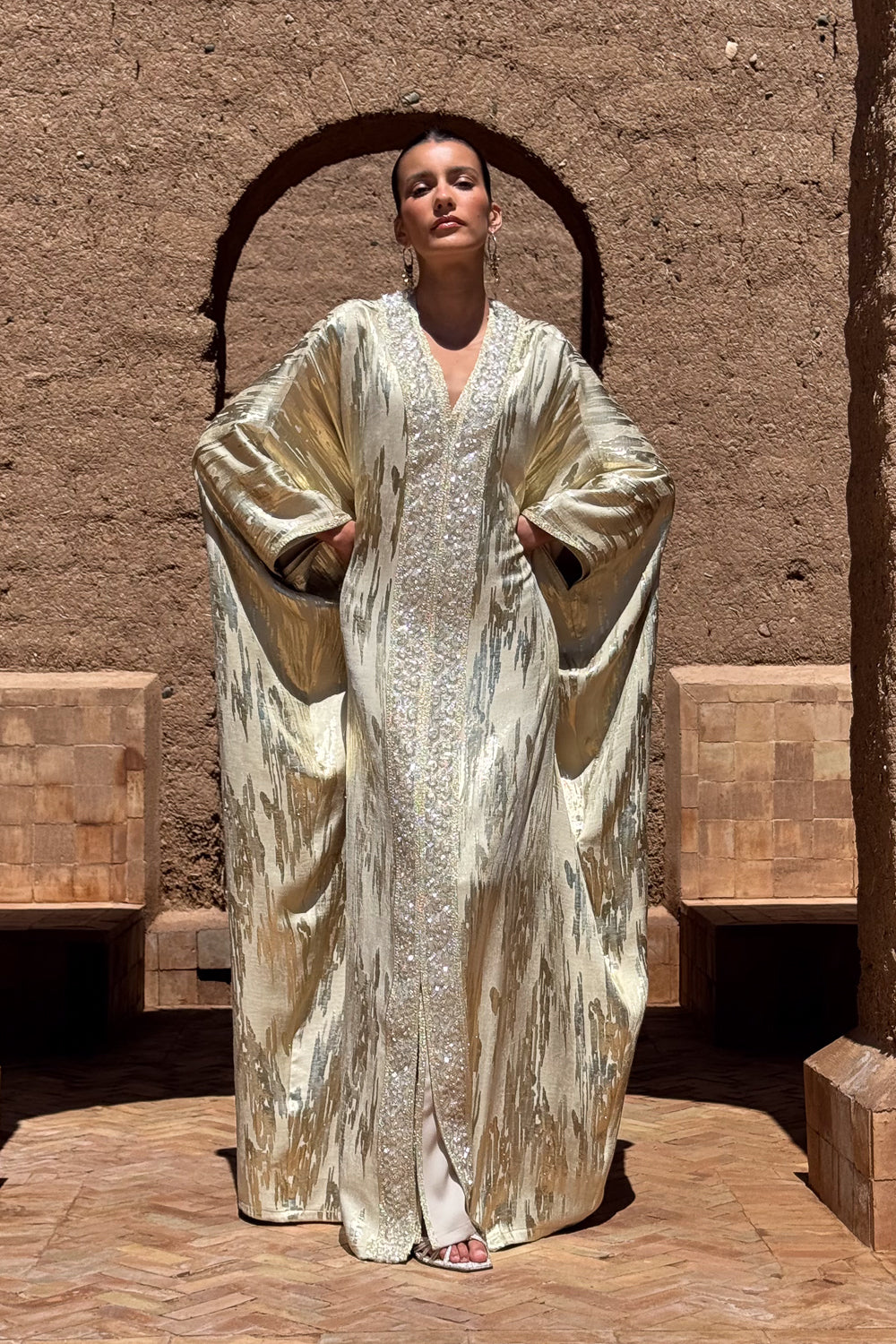 SANNA TWO-PIECE OVERSIZED KAFTAN