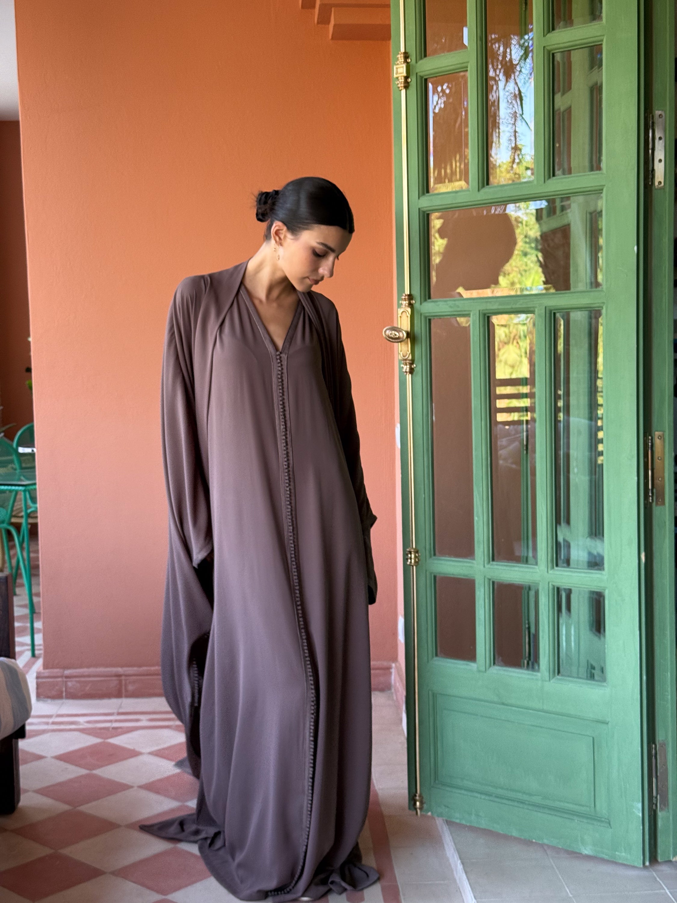 YARA Kimono Layered Two-Piece Kaftan