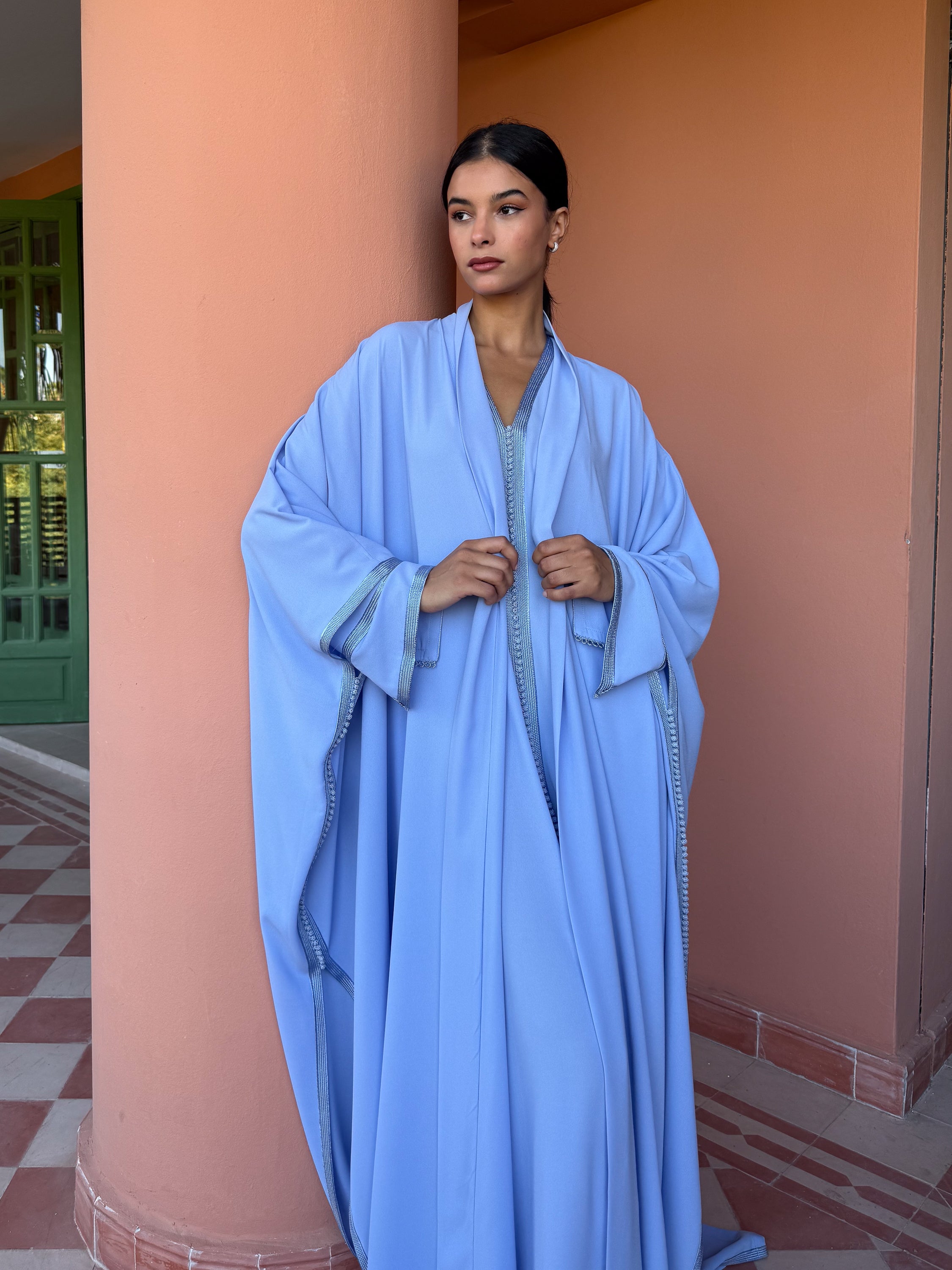 YARA Kimono Layered Two-Piece Kaftan