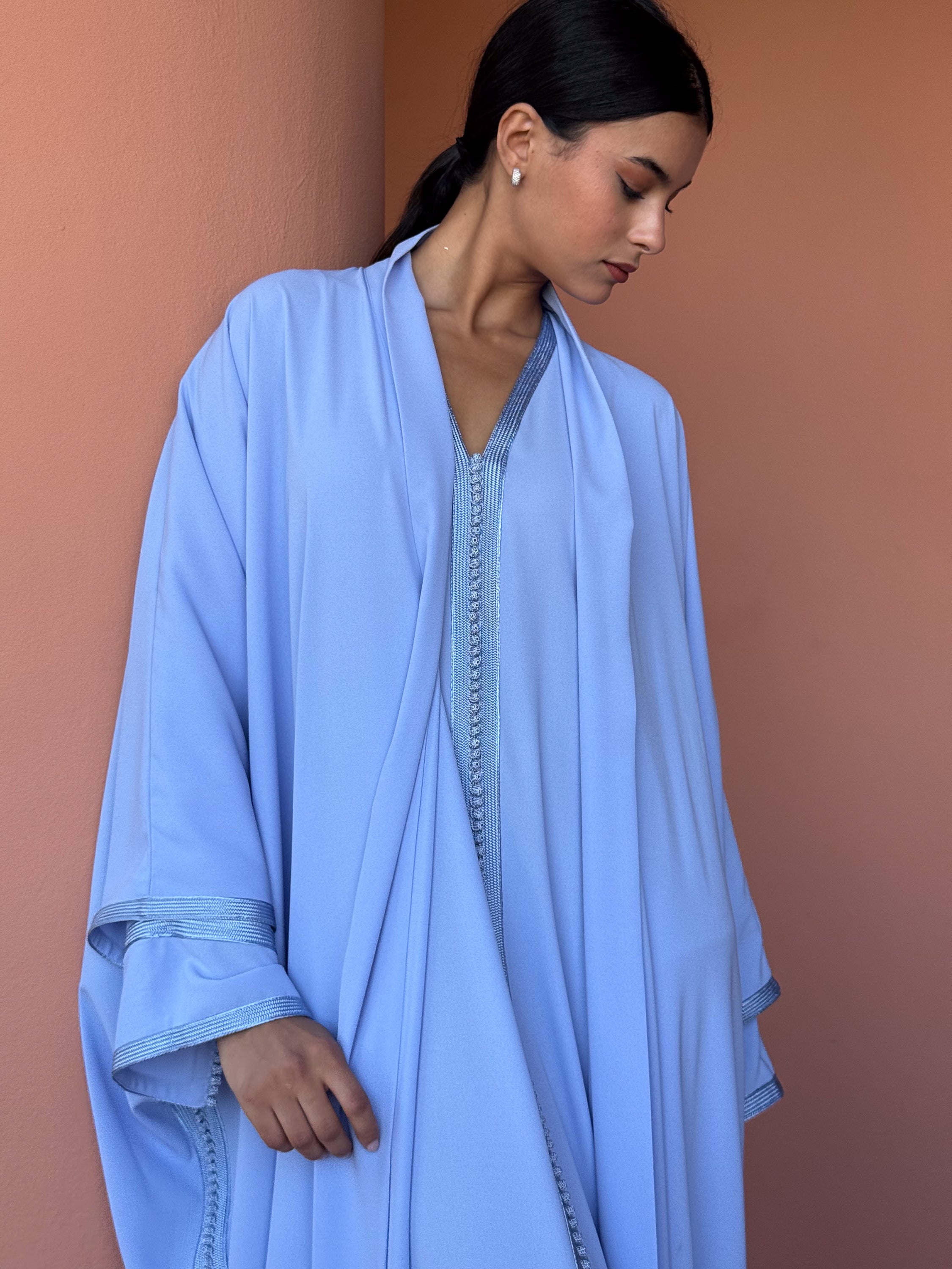 YARA Kimono Layered Two-Piece Kaftan