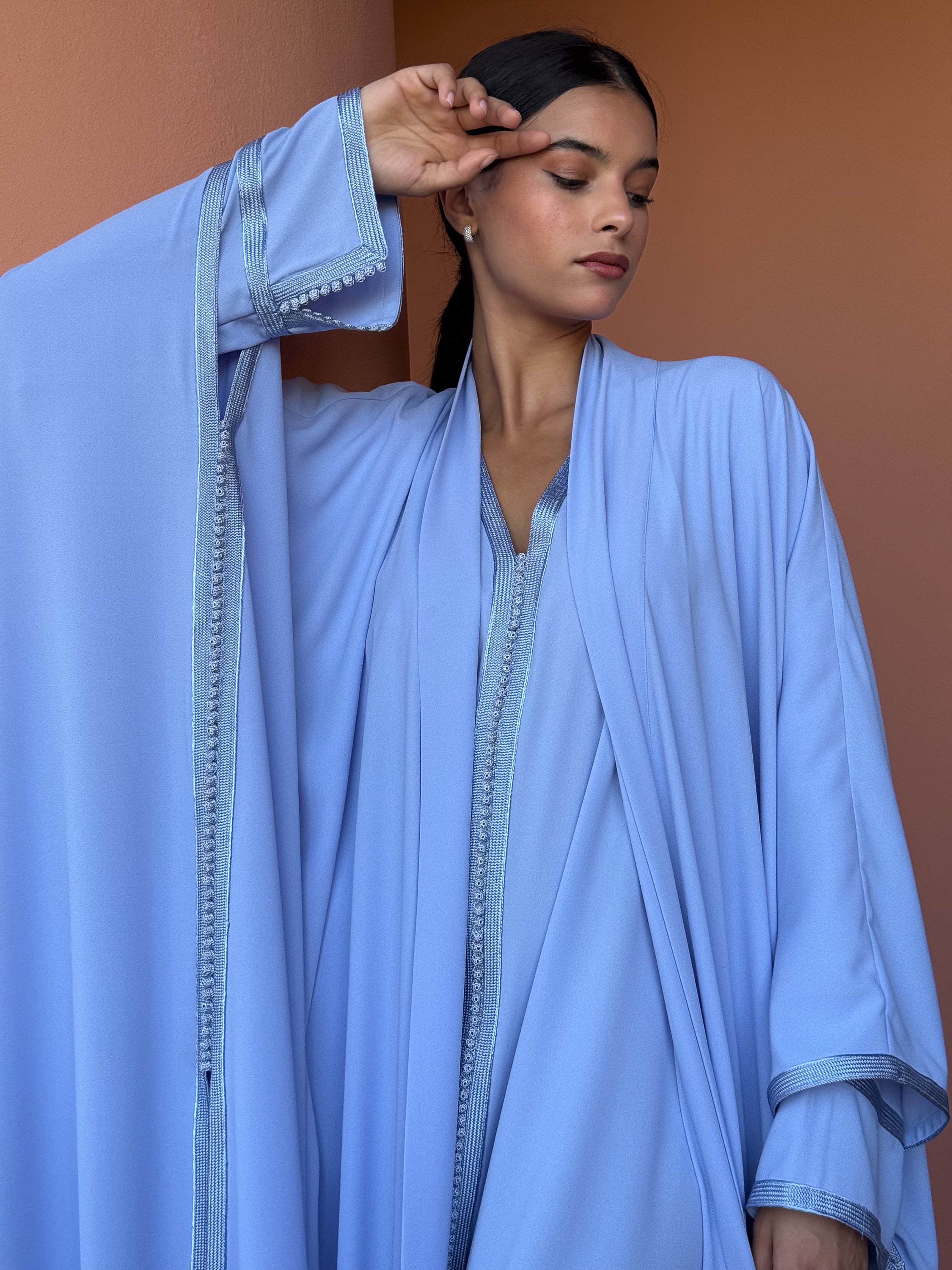 YARA Kimono Layered Two-Piece Kaftan