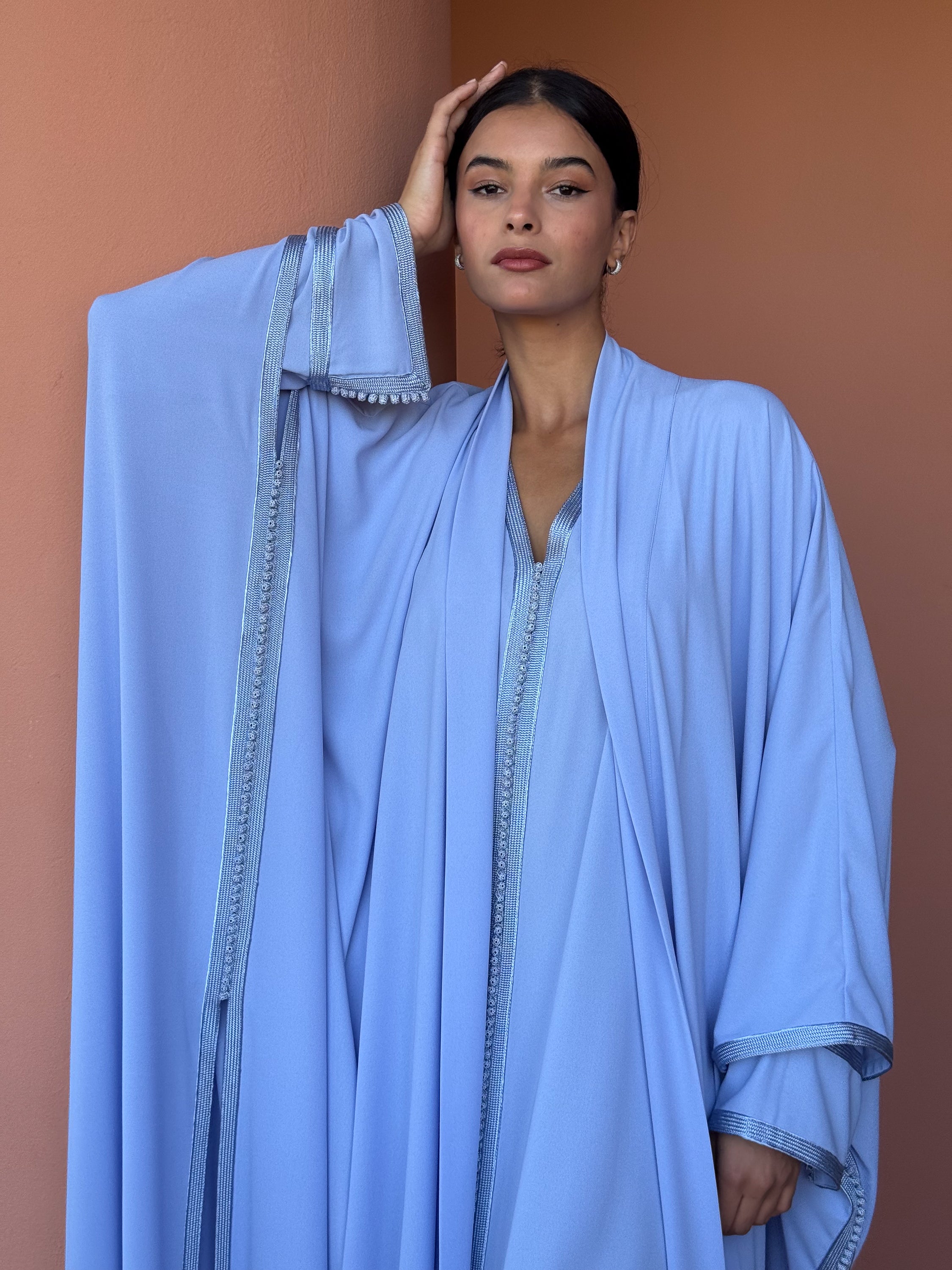 YARA Kimono Layered Two-Piece Kaftan