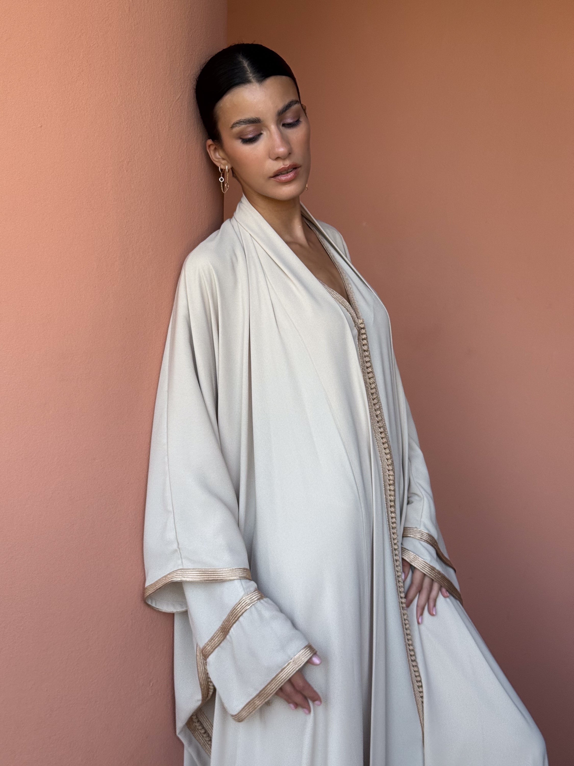 YARA Kimono Layered Two-Piece Kaftan