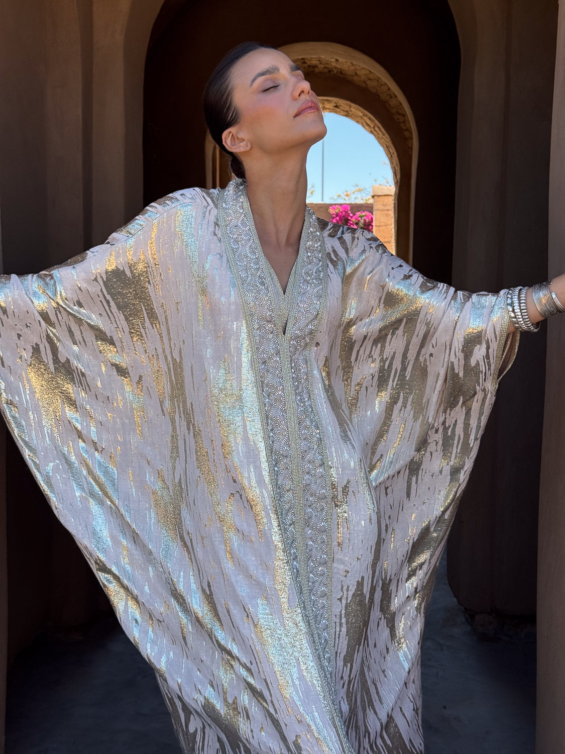 SAMIA TWO-PIECE OVERSIZED KAFTAN