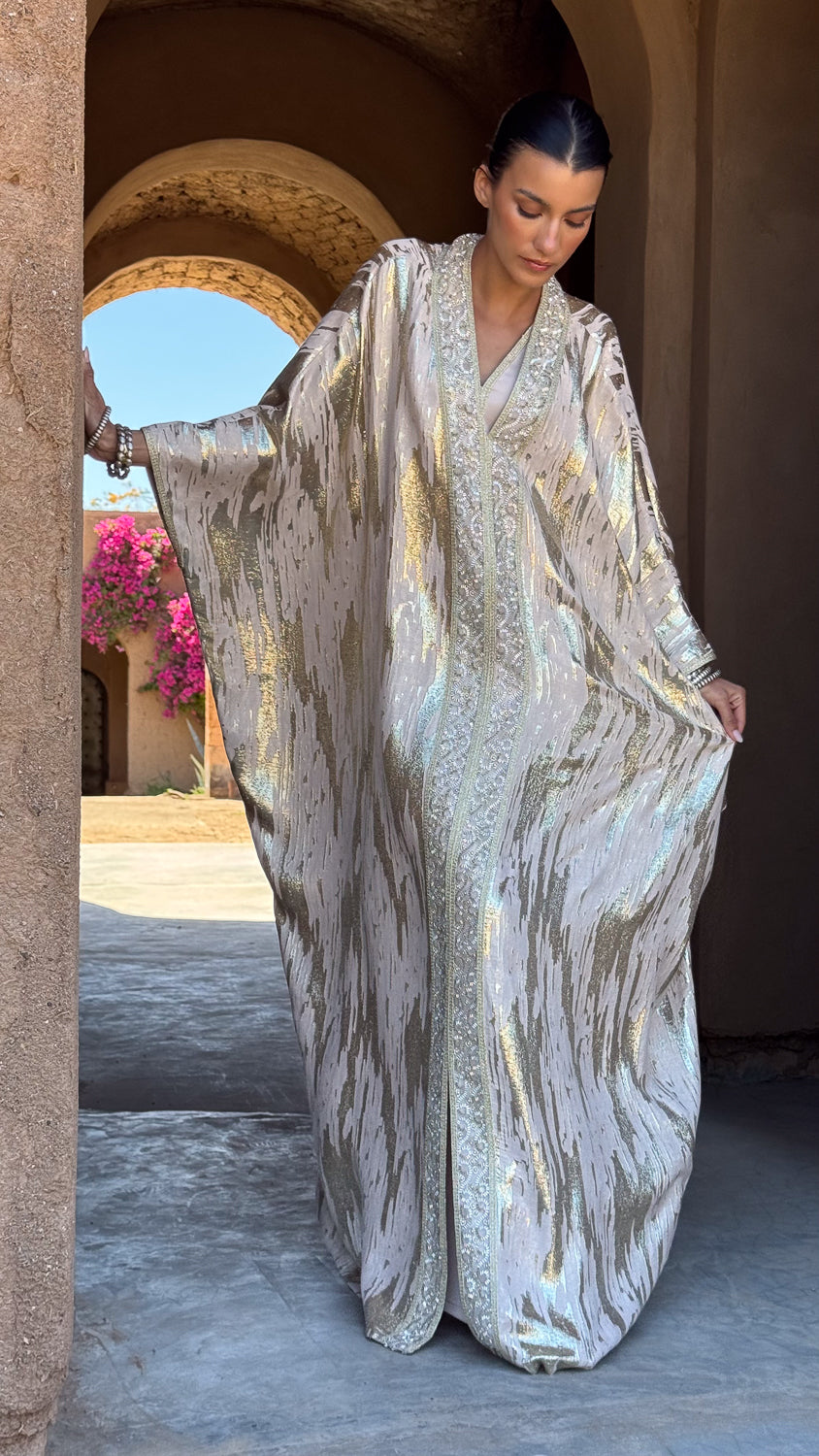 SAMIA TWO-PIECE OVERSIZED KAFTAN