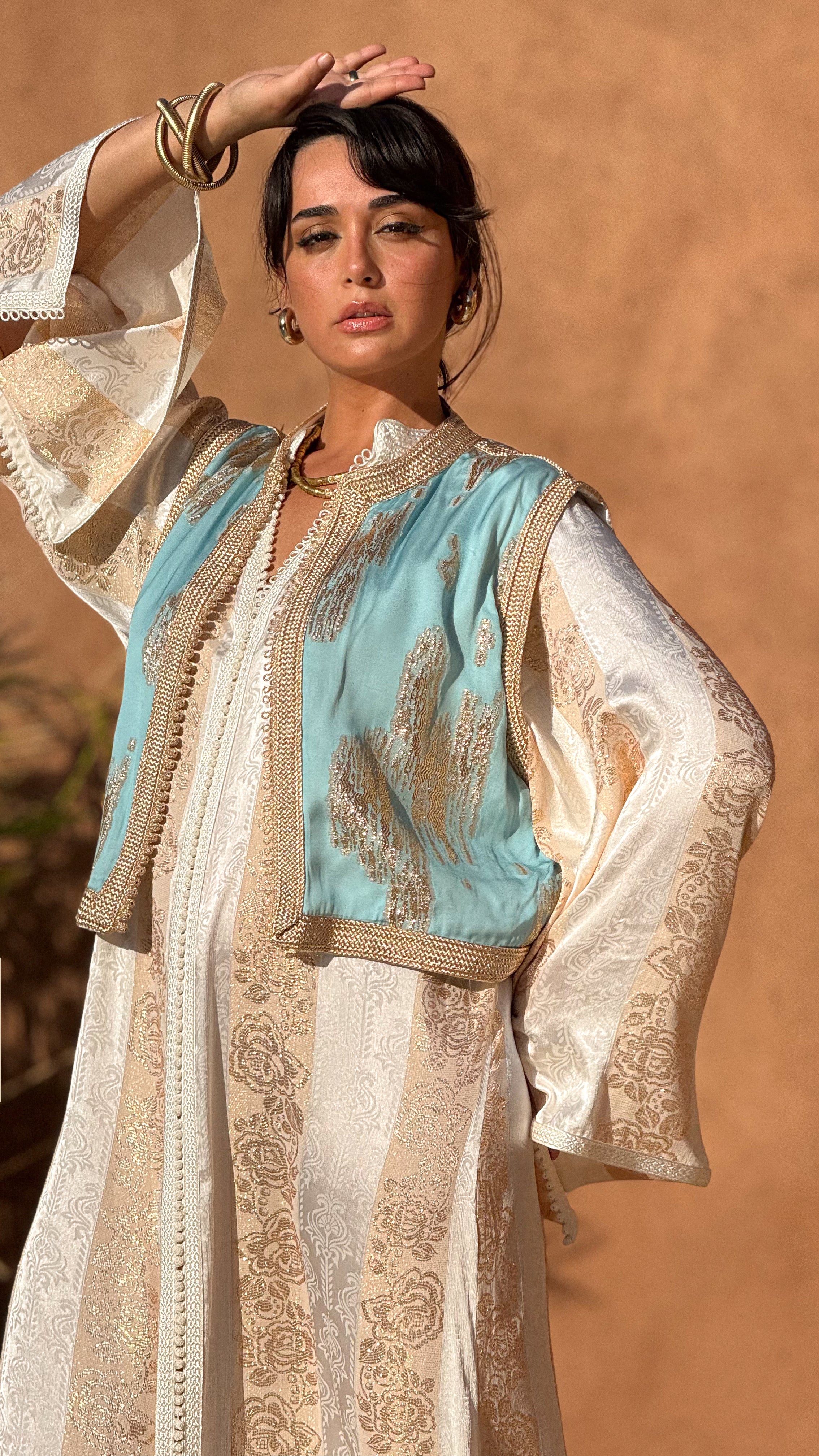 HUDA 2-PIECE KAFTAN