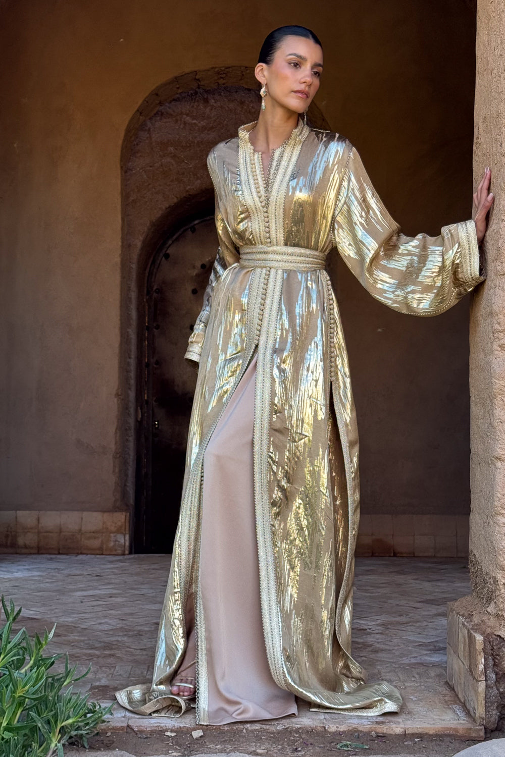 CAMELLA TWO-PIECE KAFTAN