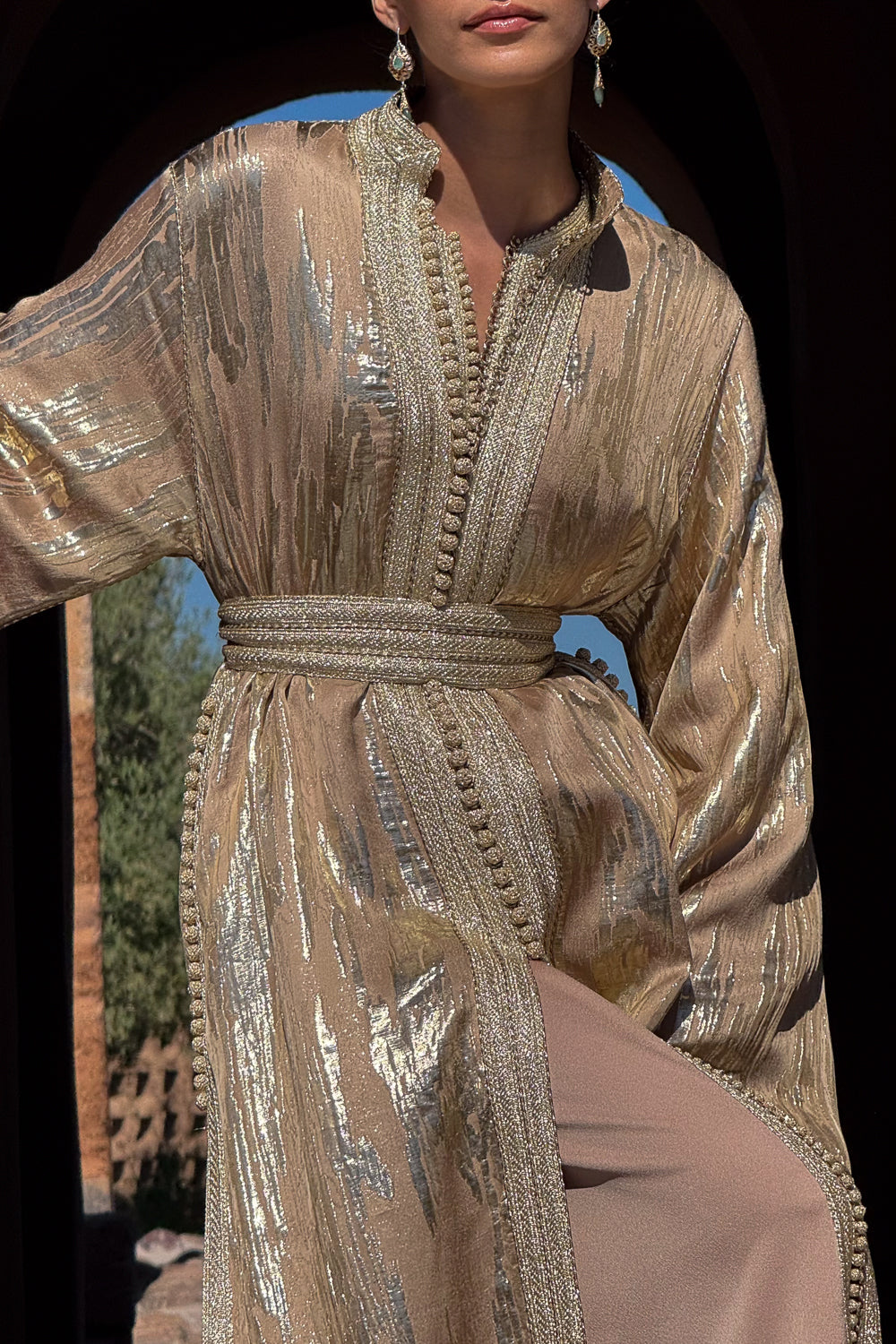 CAMELLA TWO-PIECE KAFTAN