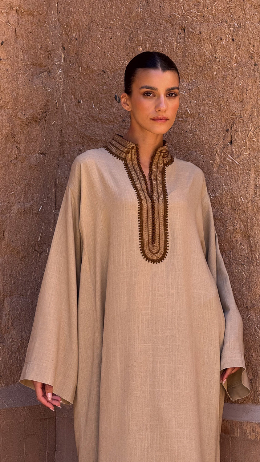 HASSIBA LINEN KAFTAN