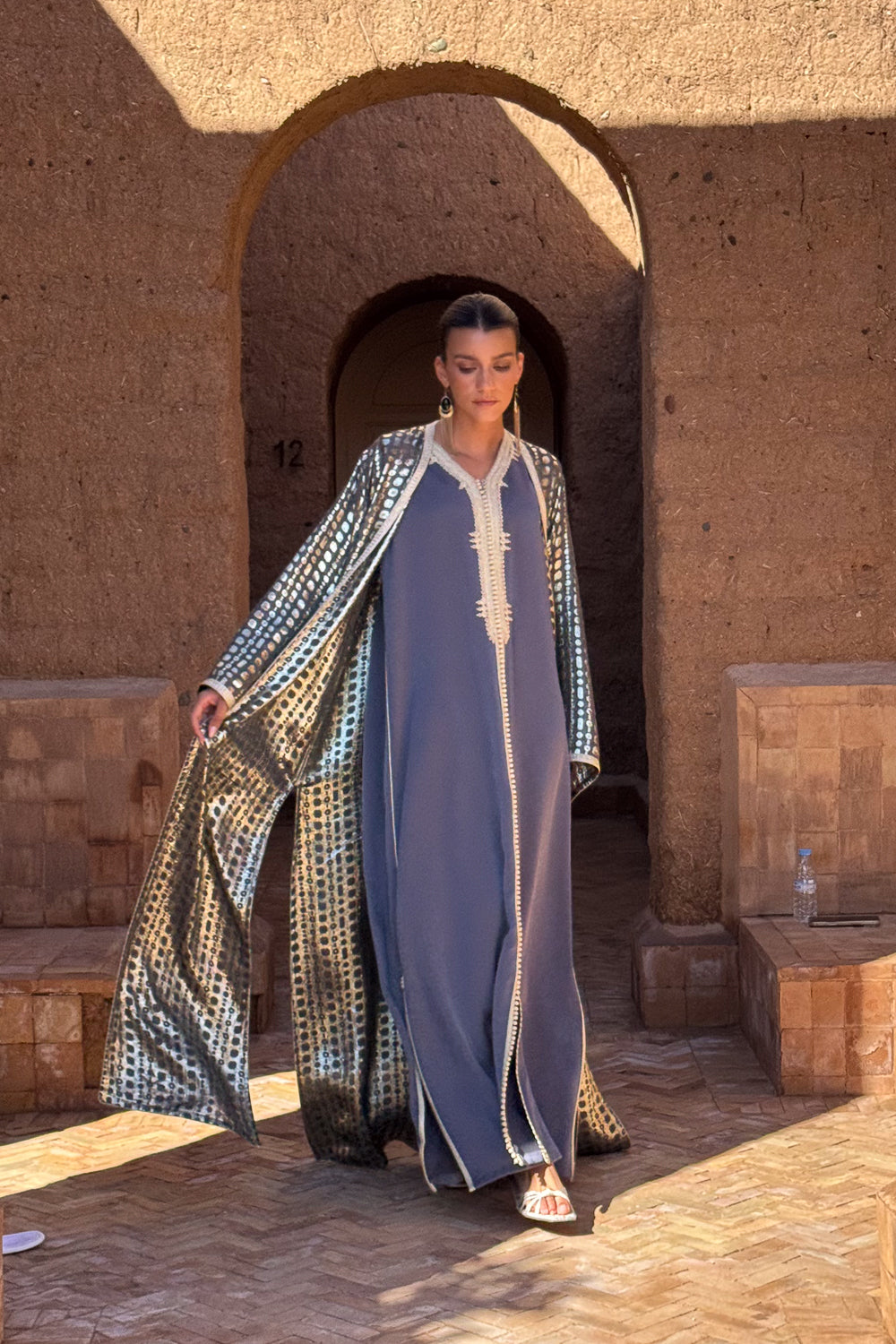 BUSRA & BUSHRA KAFTANS TWO-PIECE SET