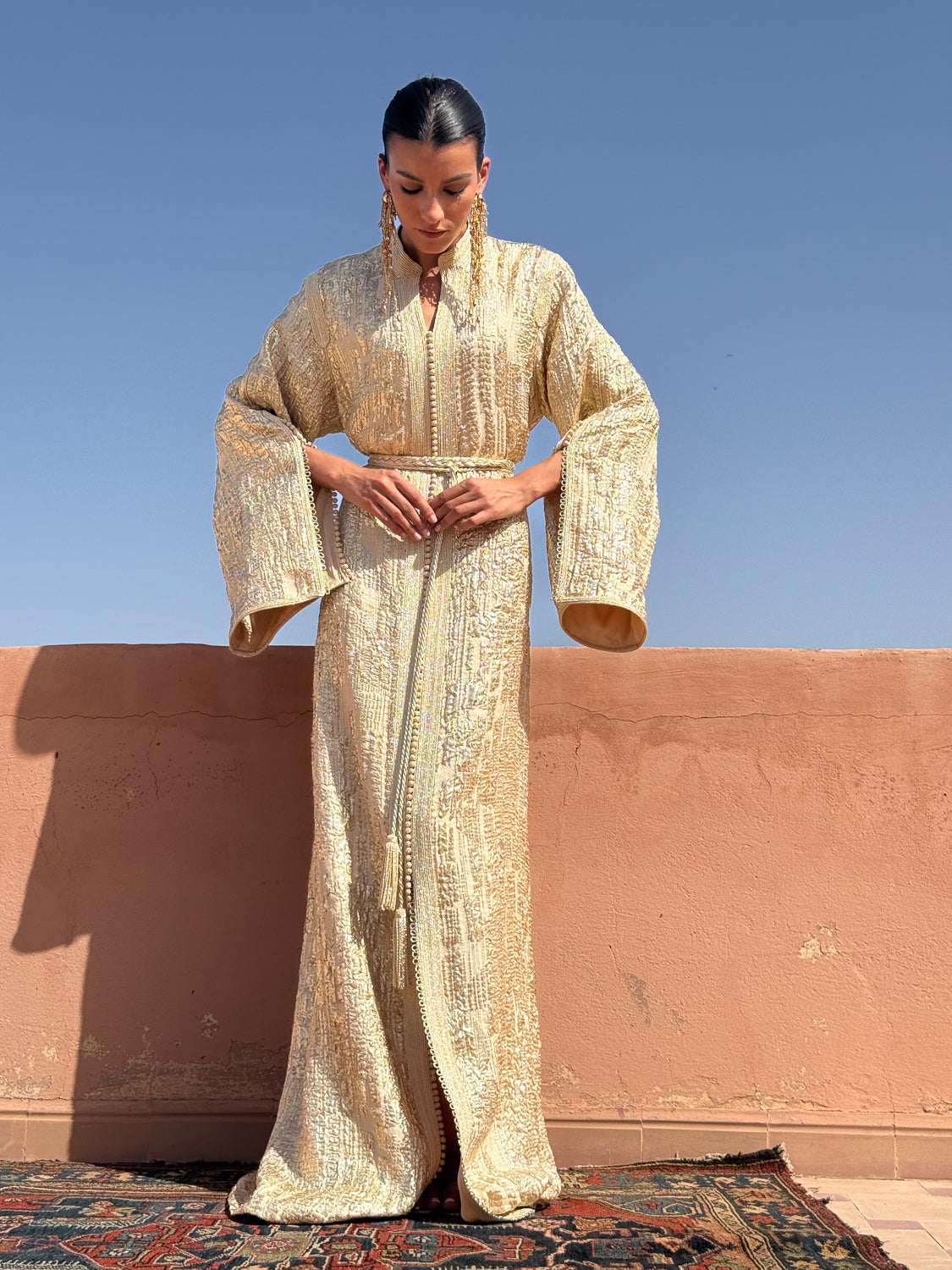 RAHIMA SILK KAFTAN