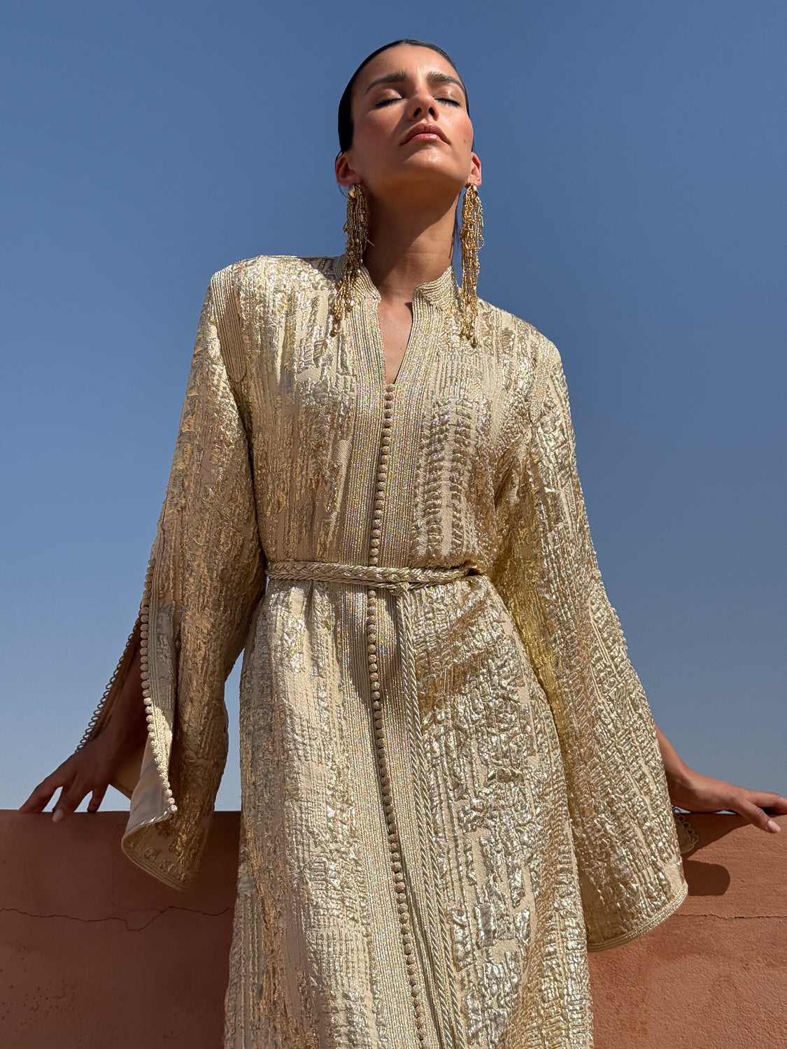 RAHIMA SILK KAFTAN