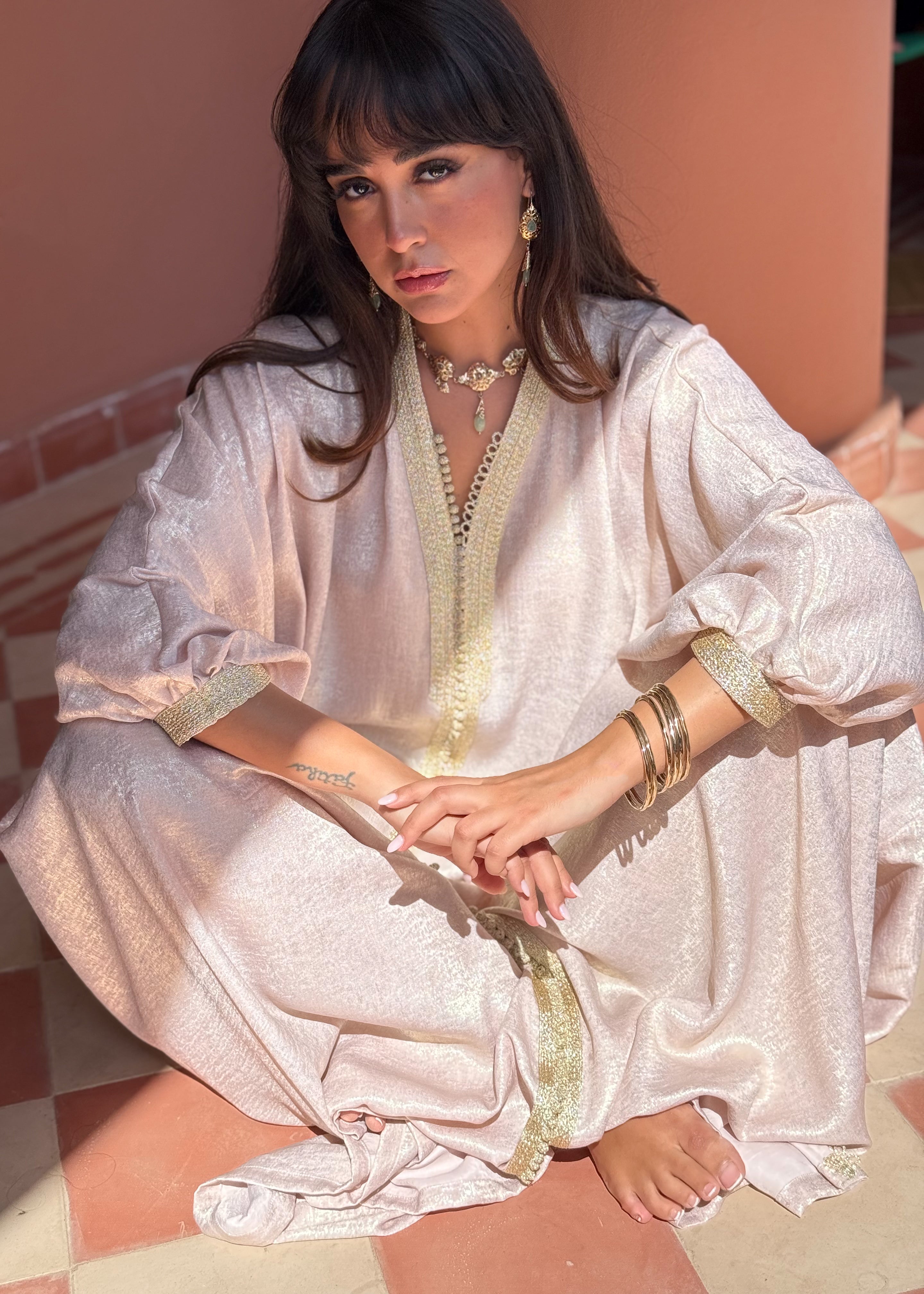 NADINE OVERSIZED CREPE KAFTAN