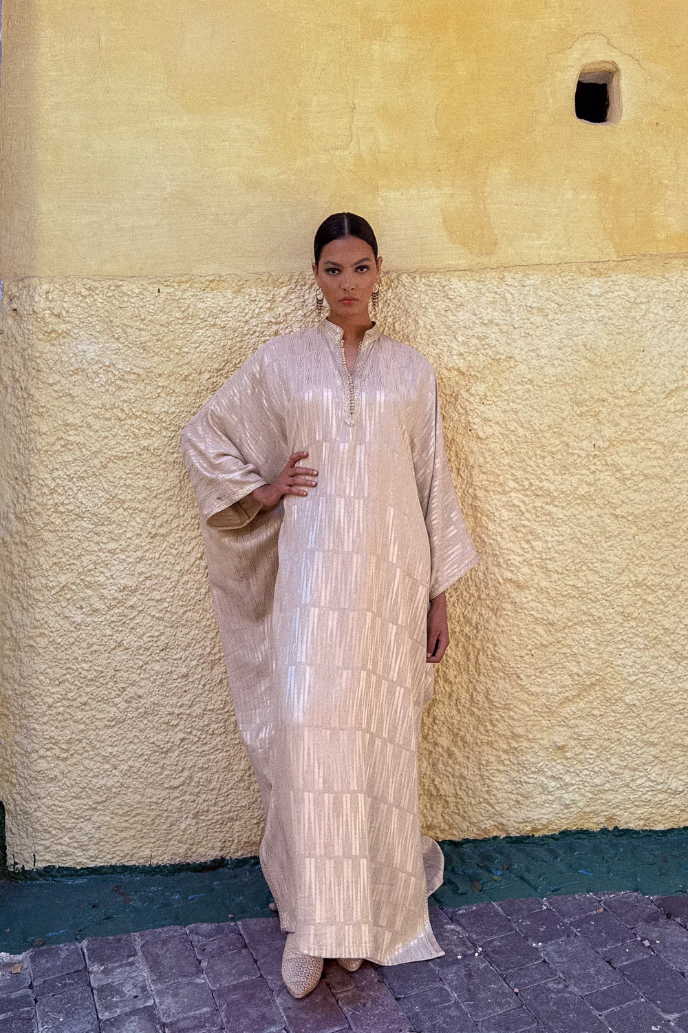 HANIA SILK KAFTAN