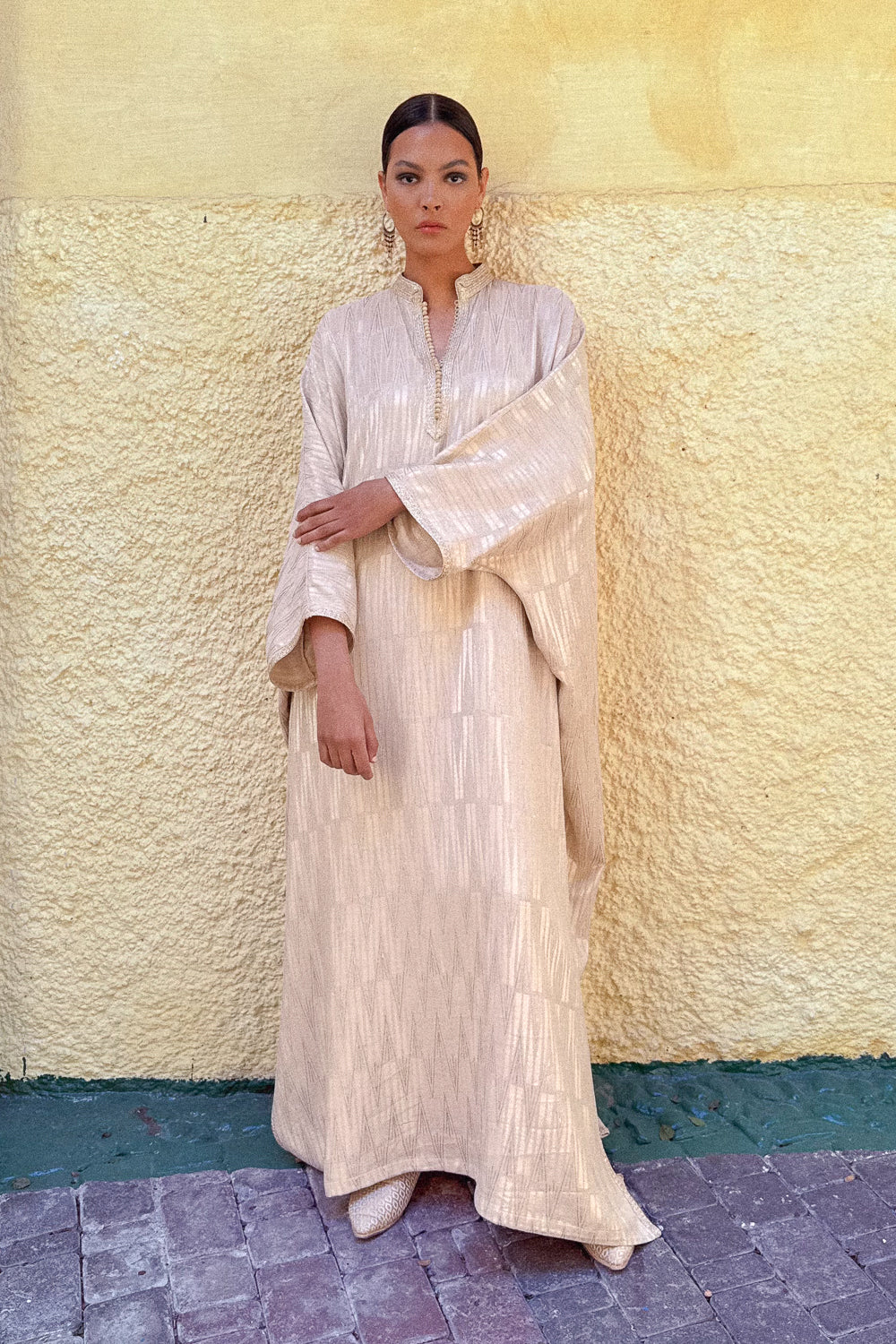 HANIA SILK KAFTAN