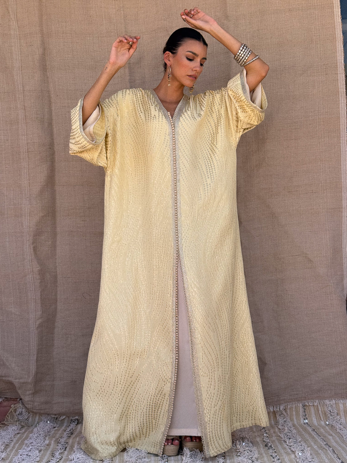UMAIMA TWO-PIECE KAFTAN