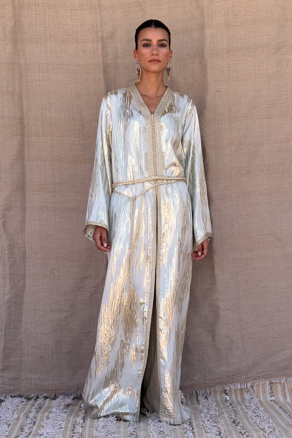 JUWAYRIYA TWO-PIECE KAFTAN