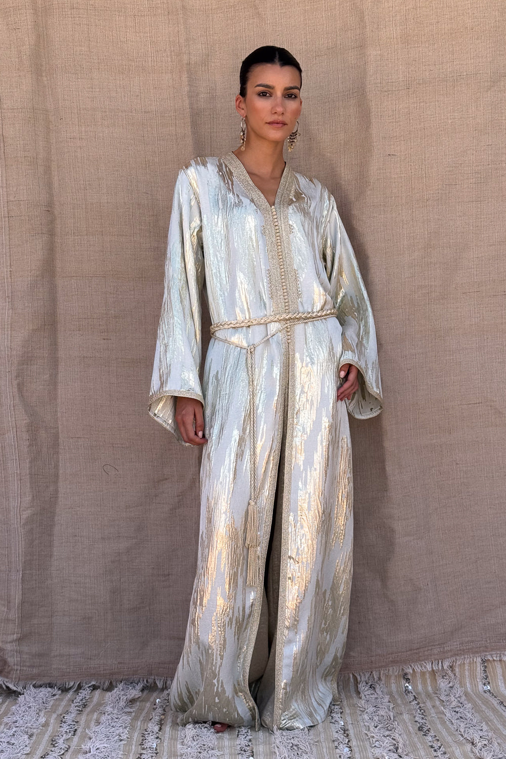 JUWAYRIYA TWO-PIECE KAFTAN