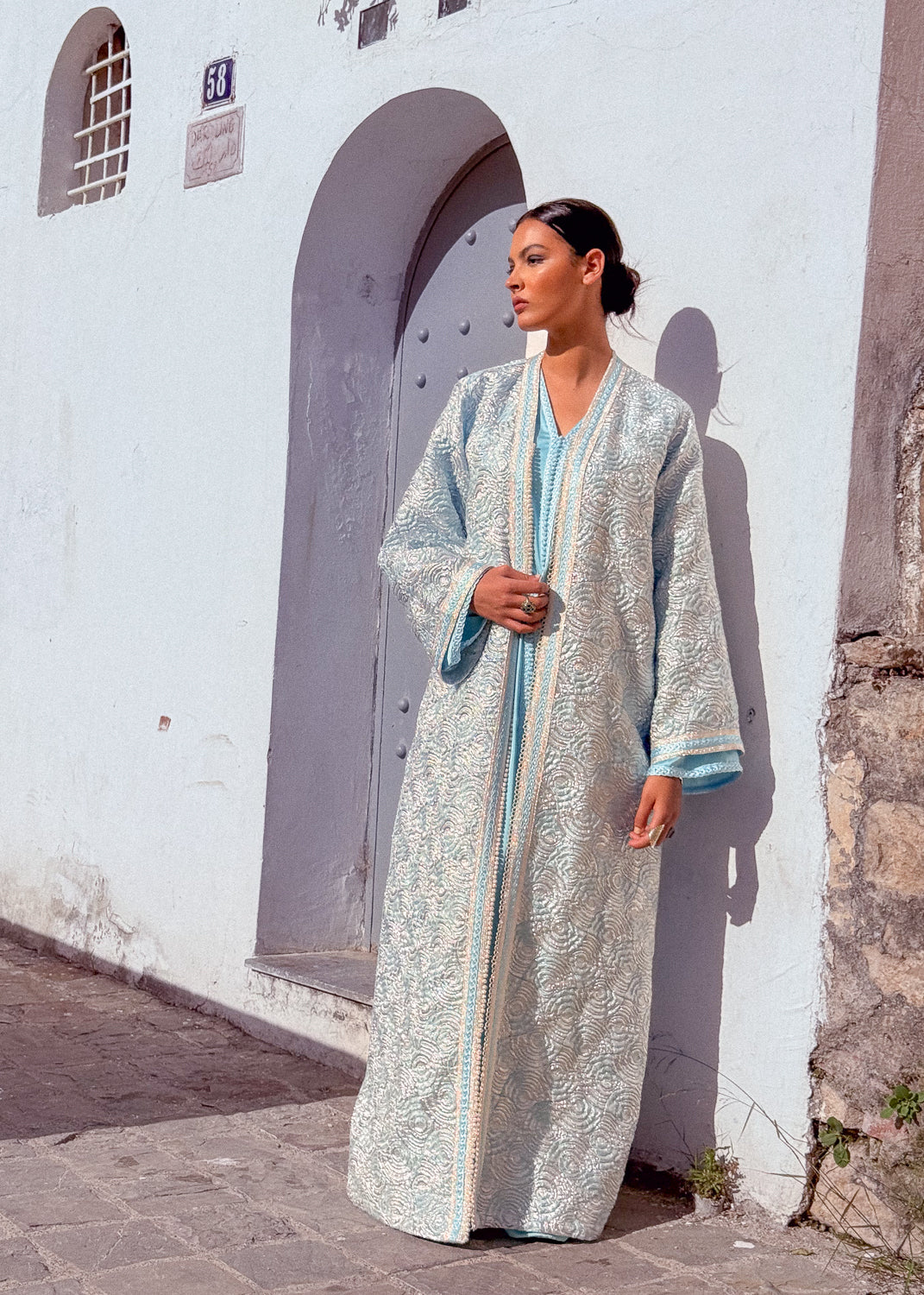 AHLAM TWO-PIECE KAFTAN