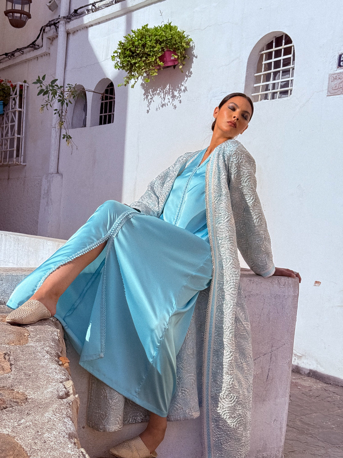 AHLAM TWO-PIECE KAFTAN