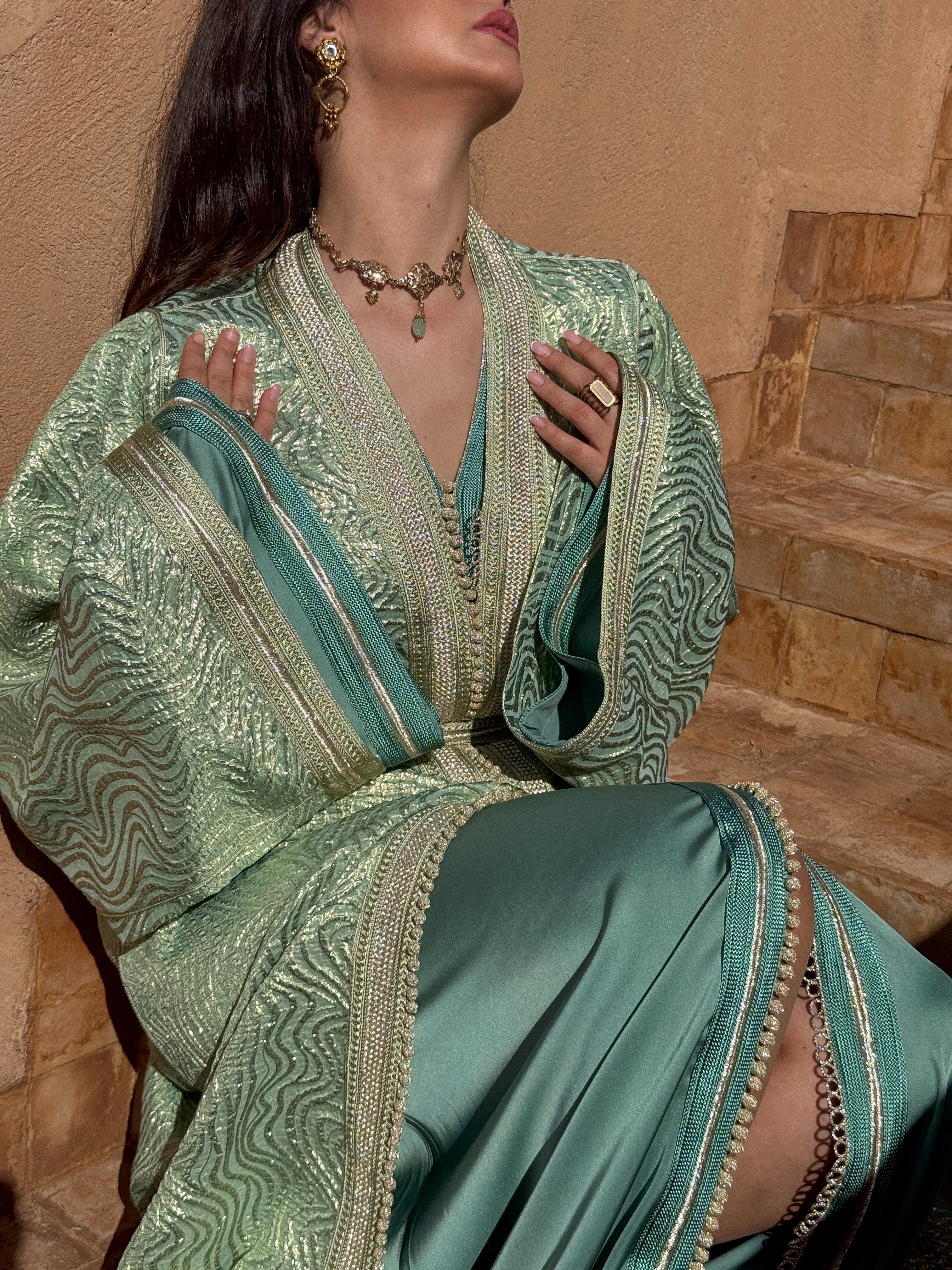 ADIBA TWO-PIECE KAFTAN