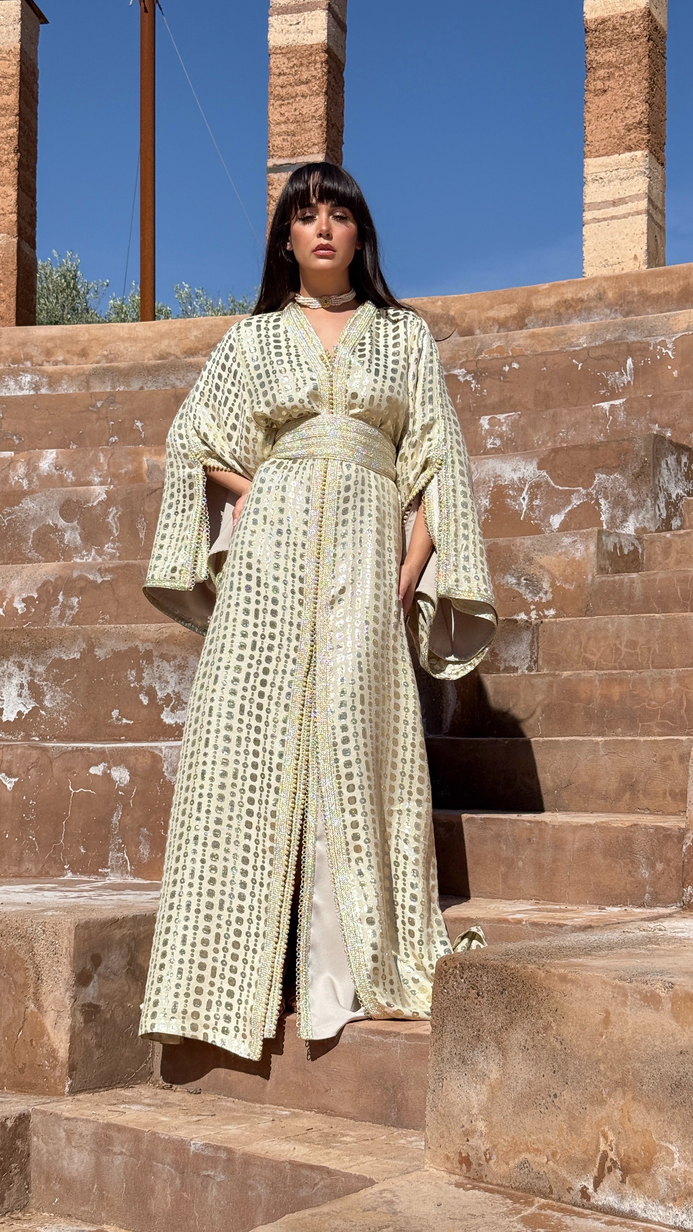 CHAFICA TWO-PIECE KAFTAN