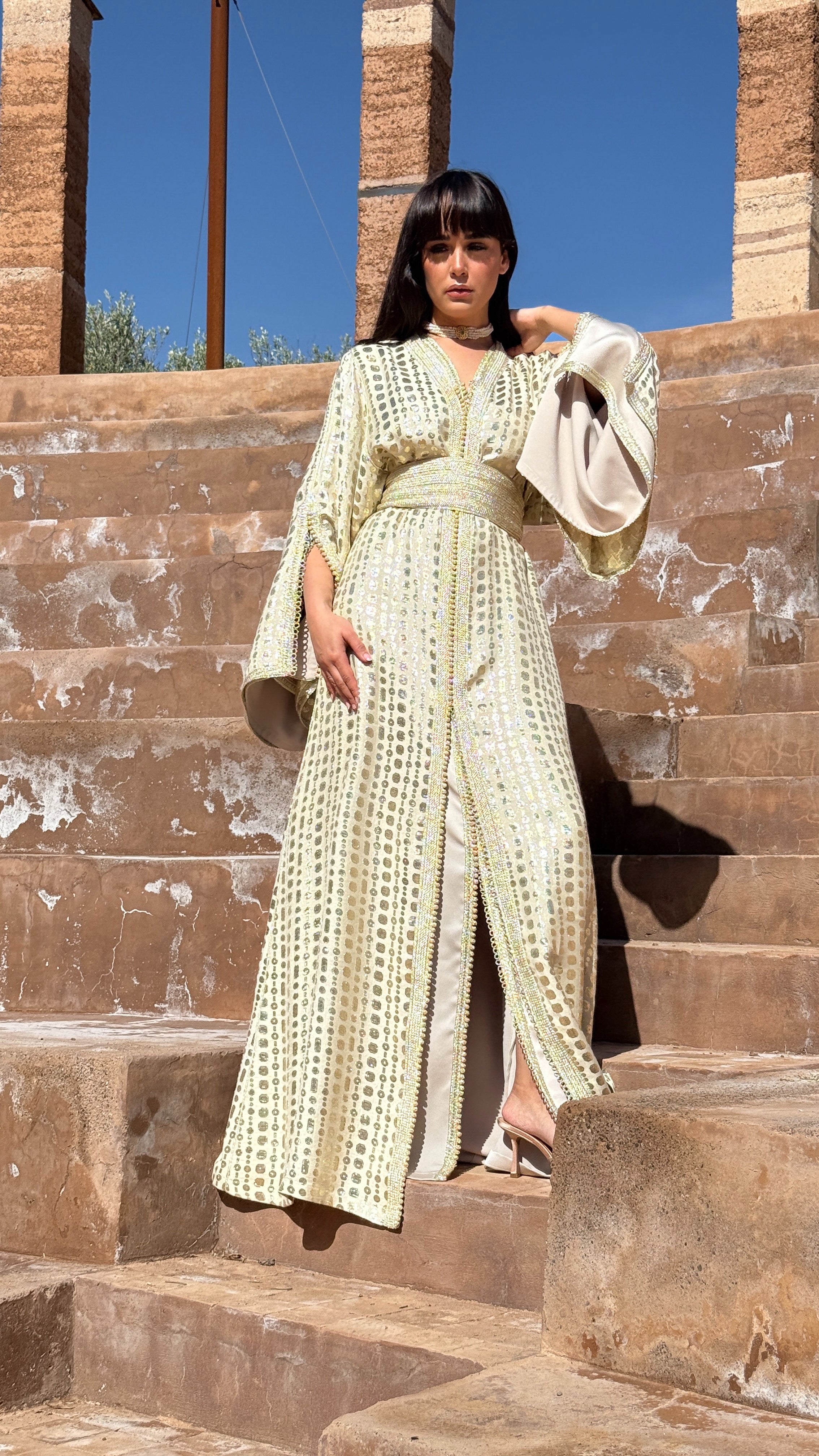 CHAFICA TWO-PIECE KAFTAN