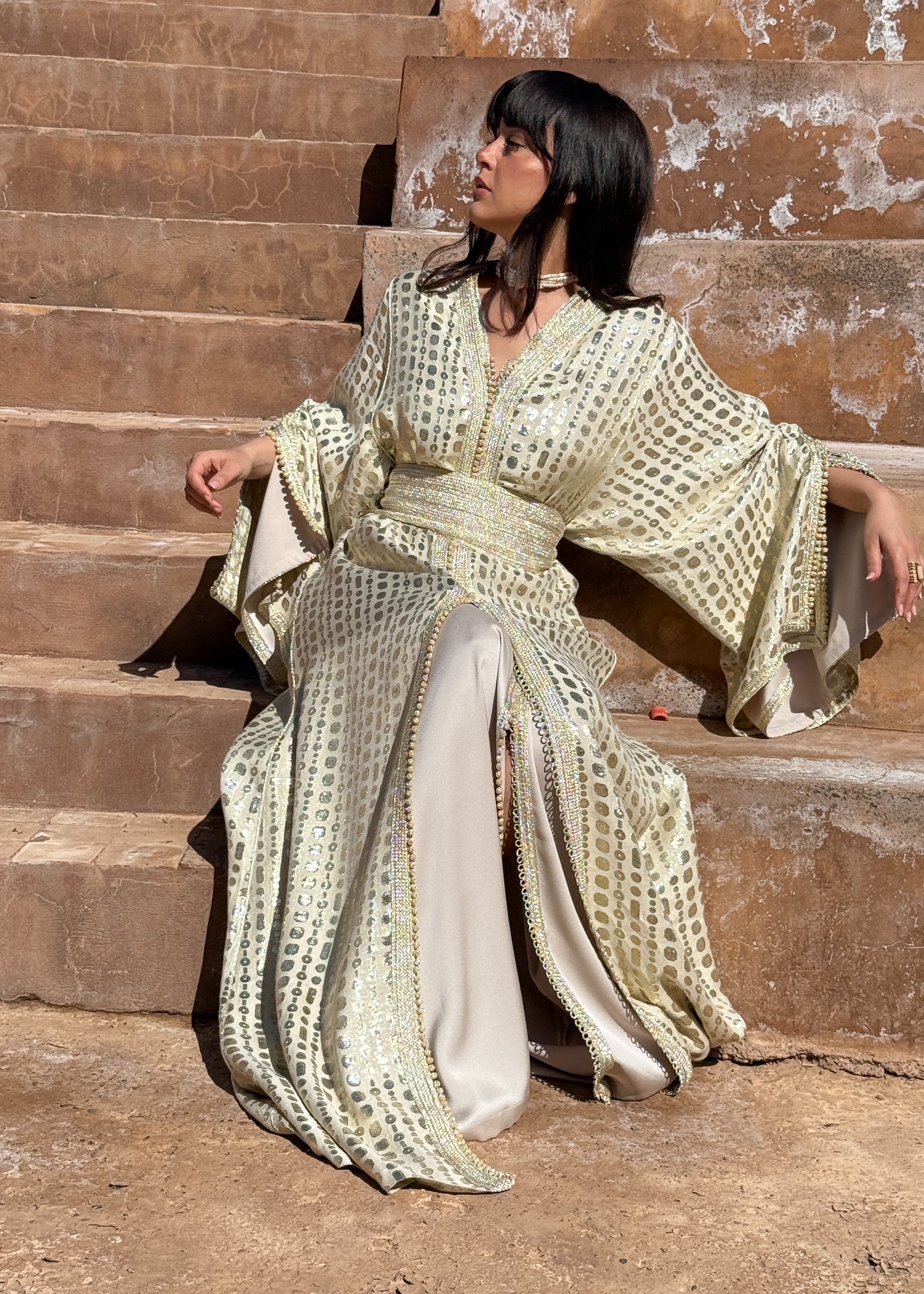 CHAFICA TWO-PIECE KAFTAN