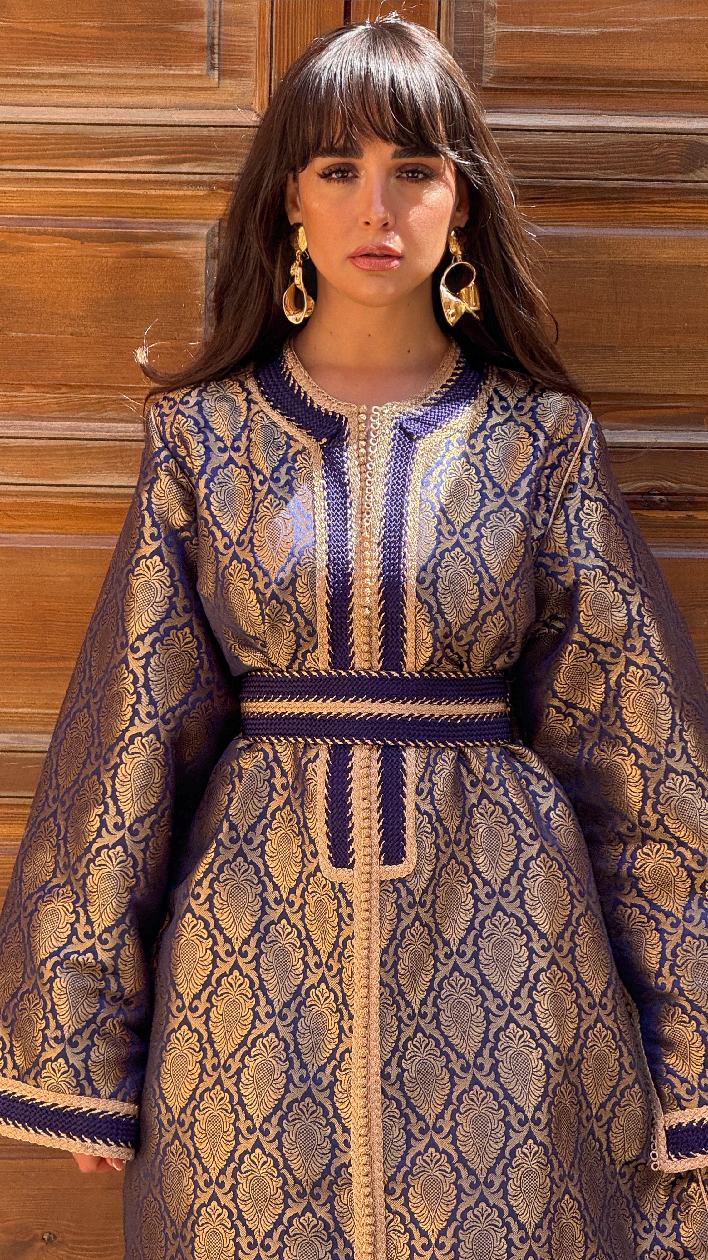 IJLAL SILK BROCADE KAFTAN