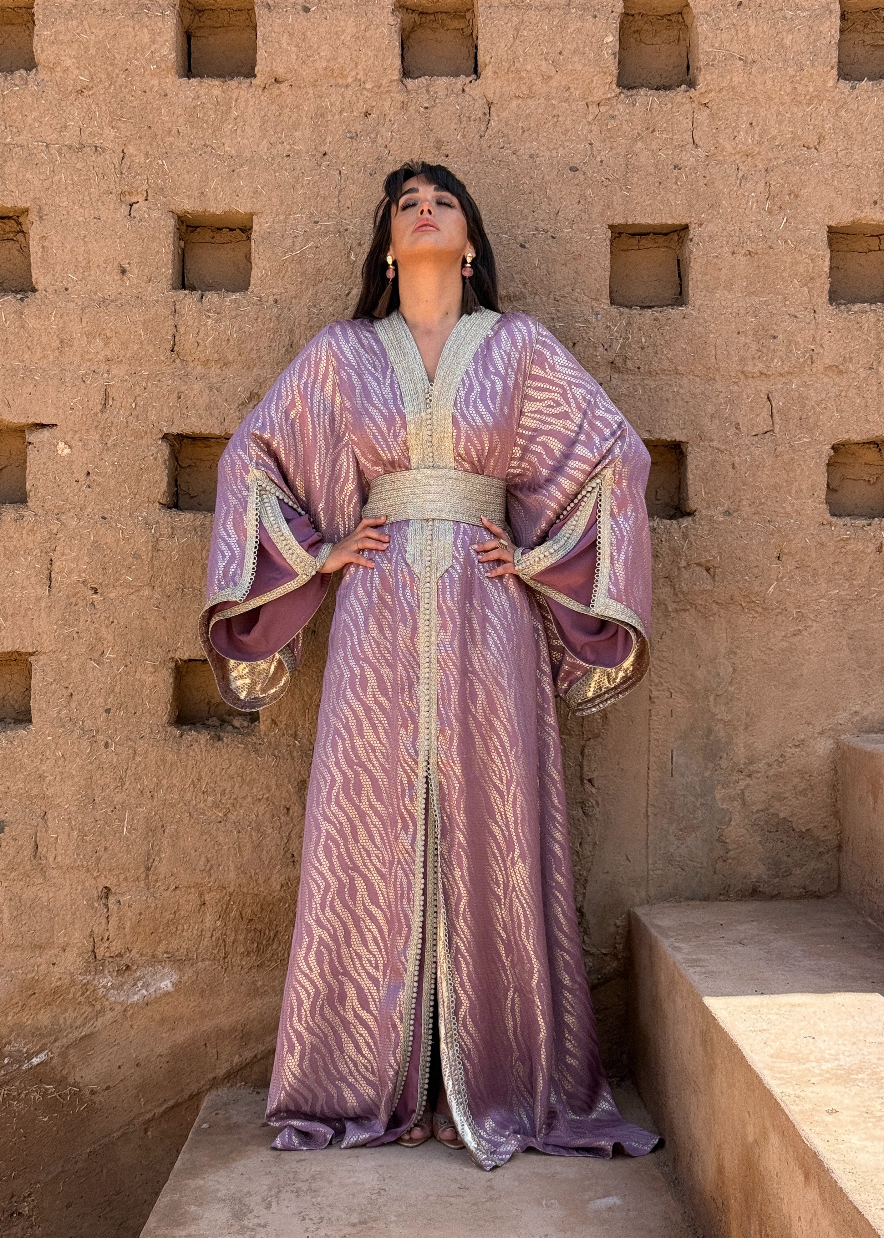 SAADA TWO-PIECE KAFTAN
