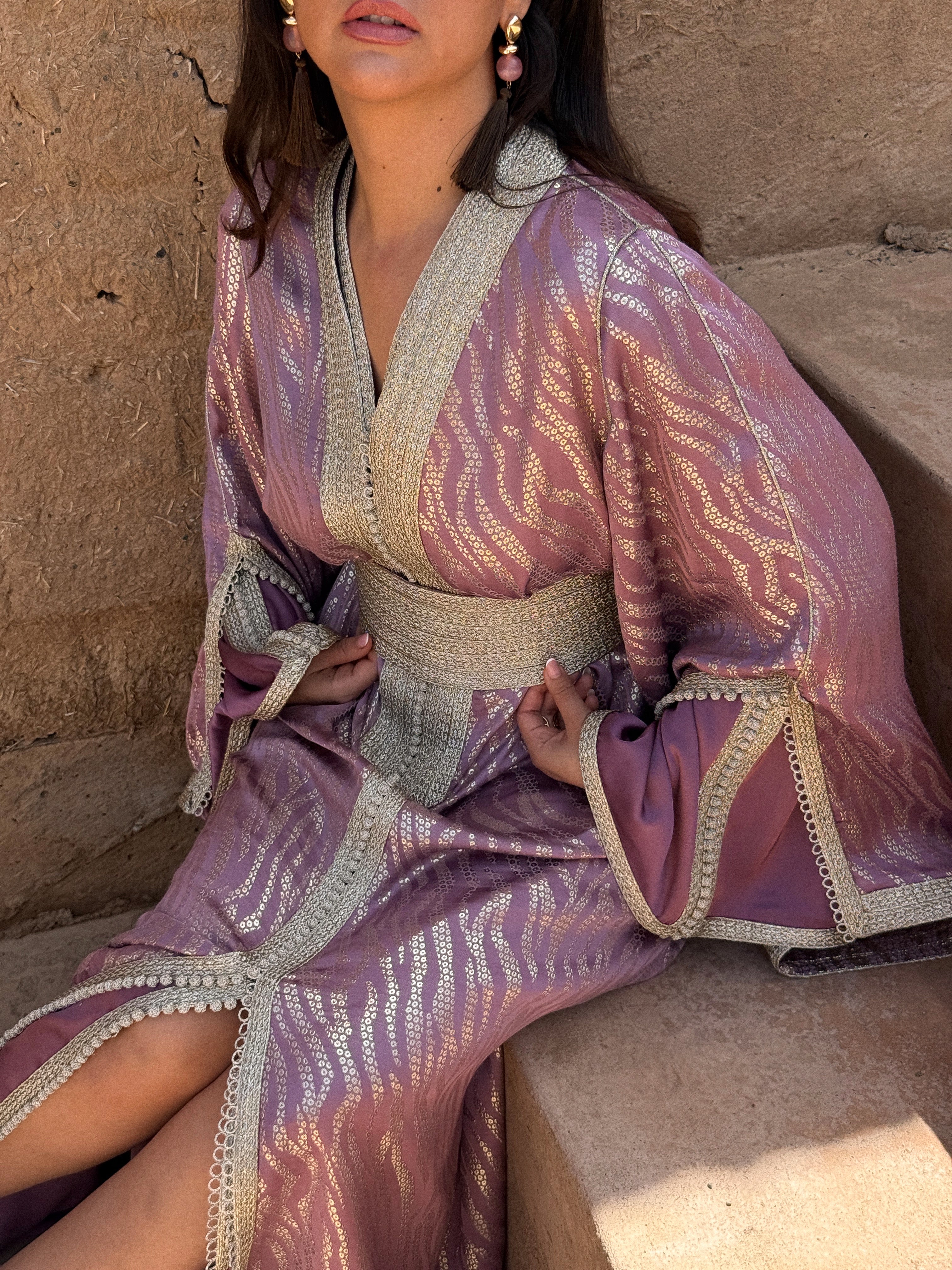 SAADA TWO-PIECE KAFTAN