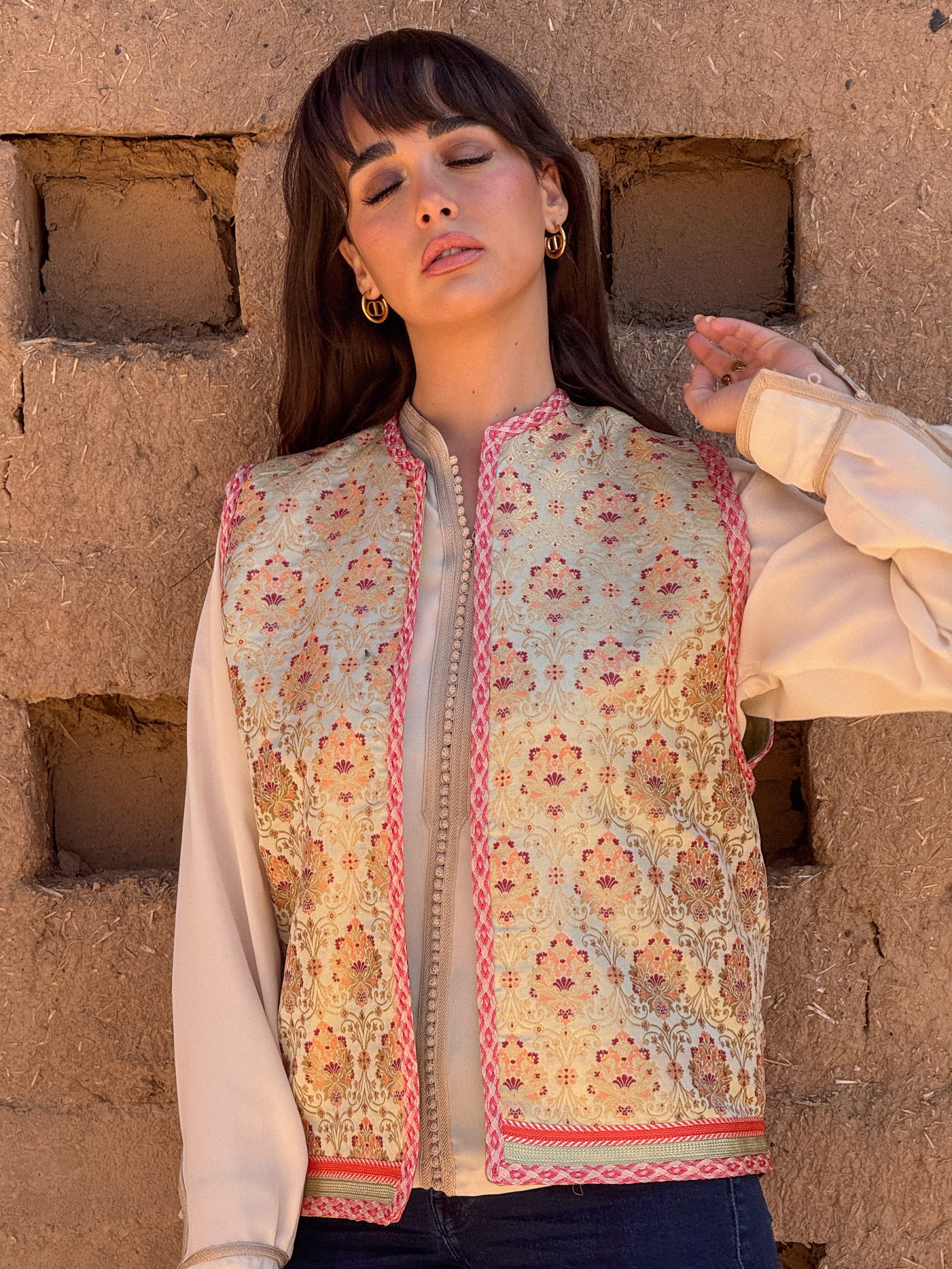 CHAKER BROCADE GILET