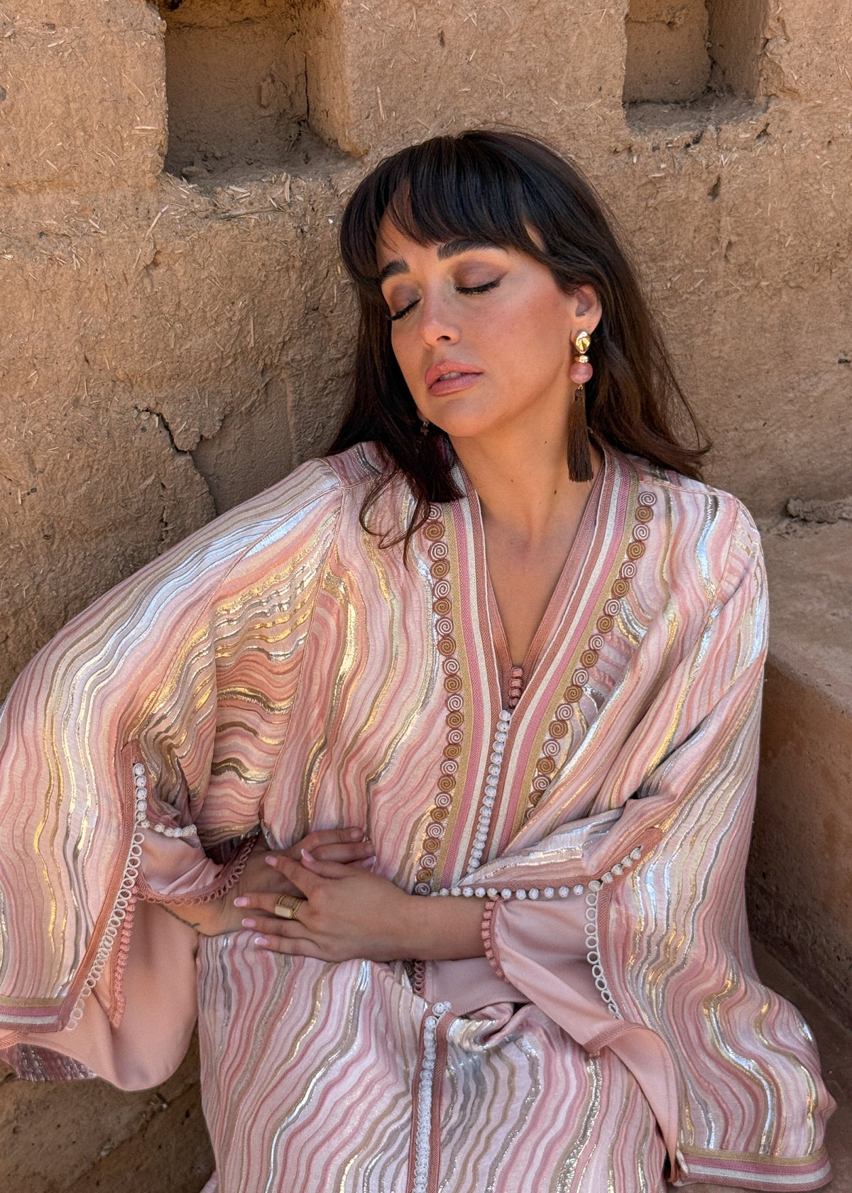 Nacira Two-Piece Kaftan by Moroccan Touch