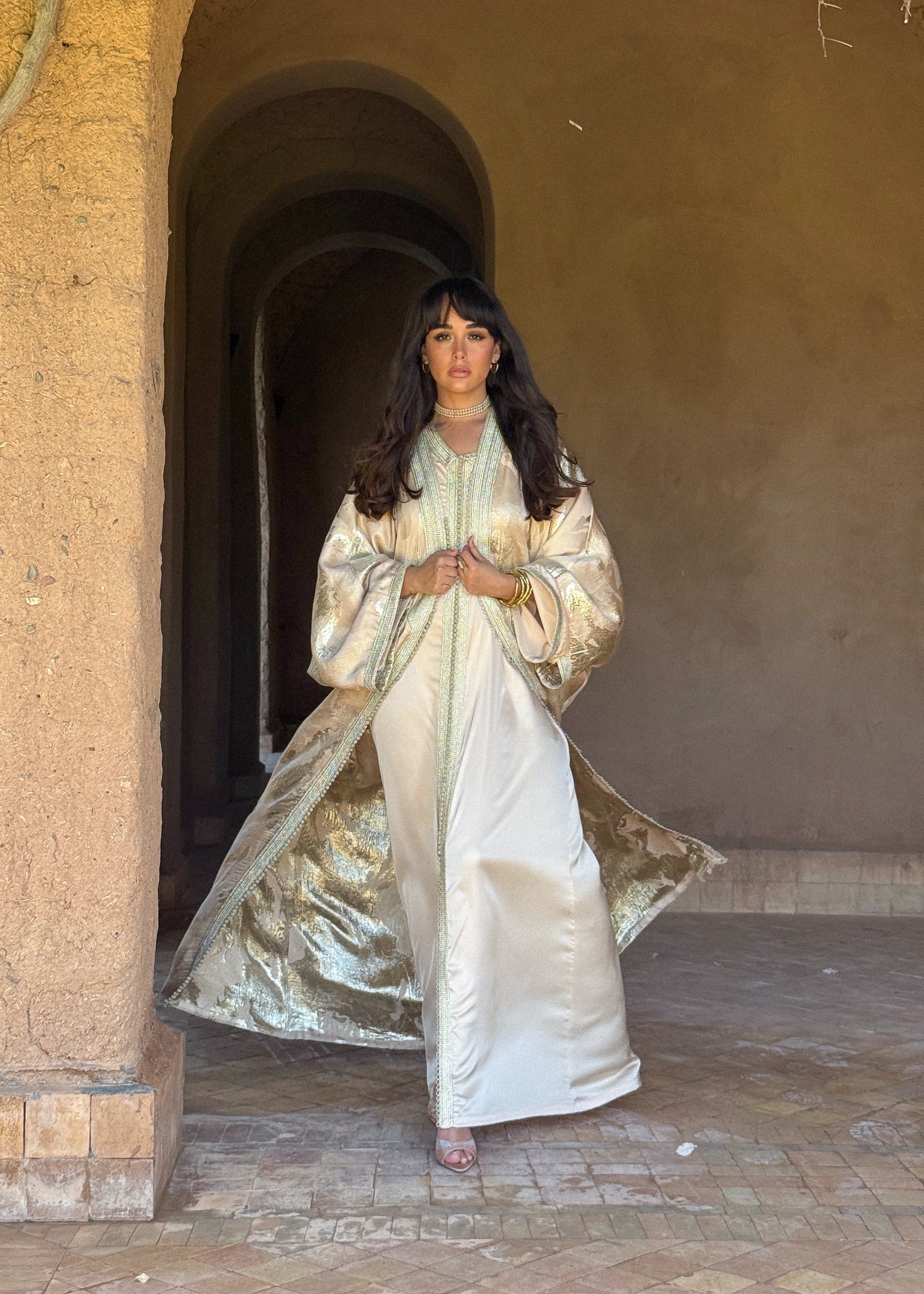 NABILA TWO-PIECE KAFTAN