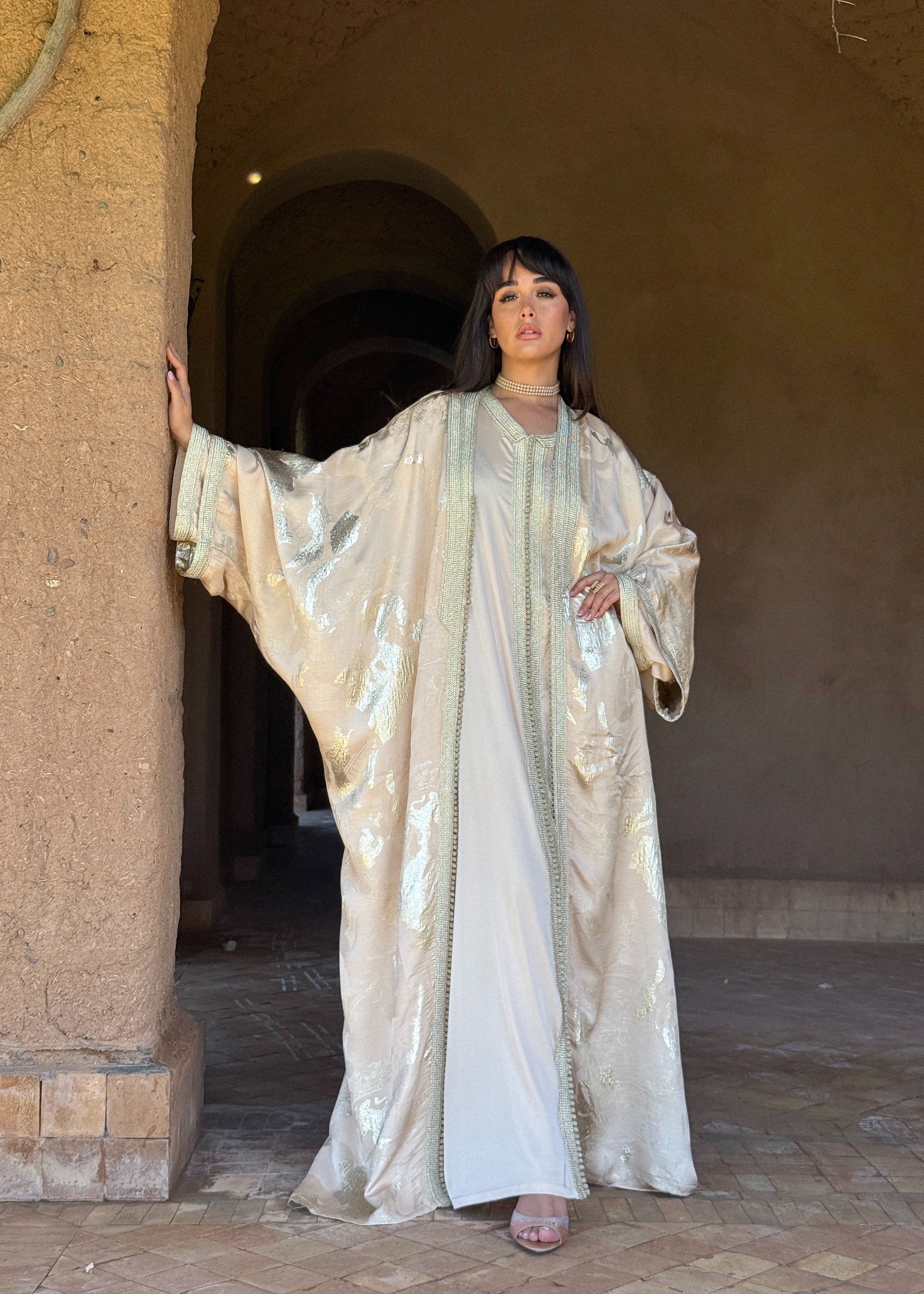 NABILA TWO-PIECE KAFTAN