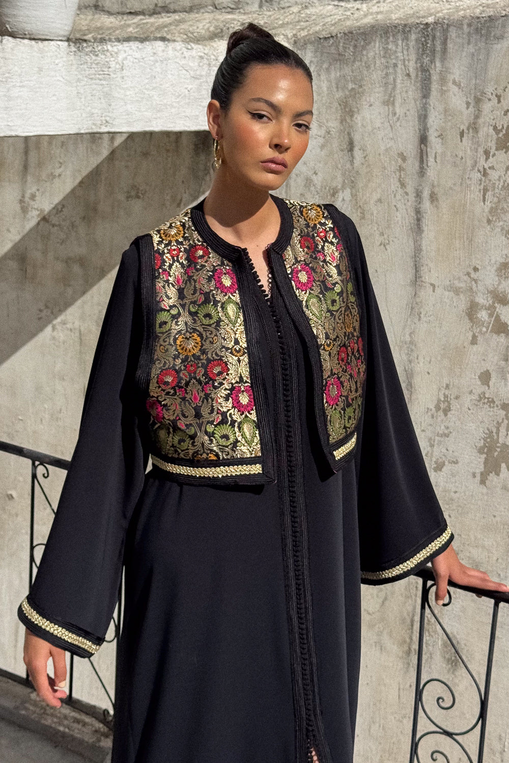 MOUNA TWO-PIECE KAFTAN & GILET