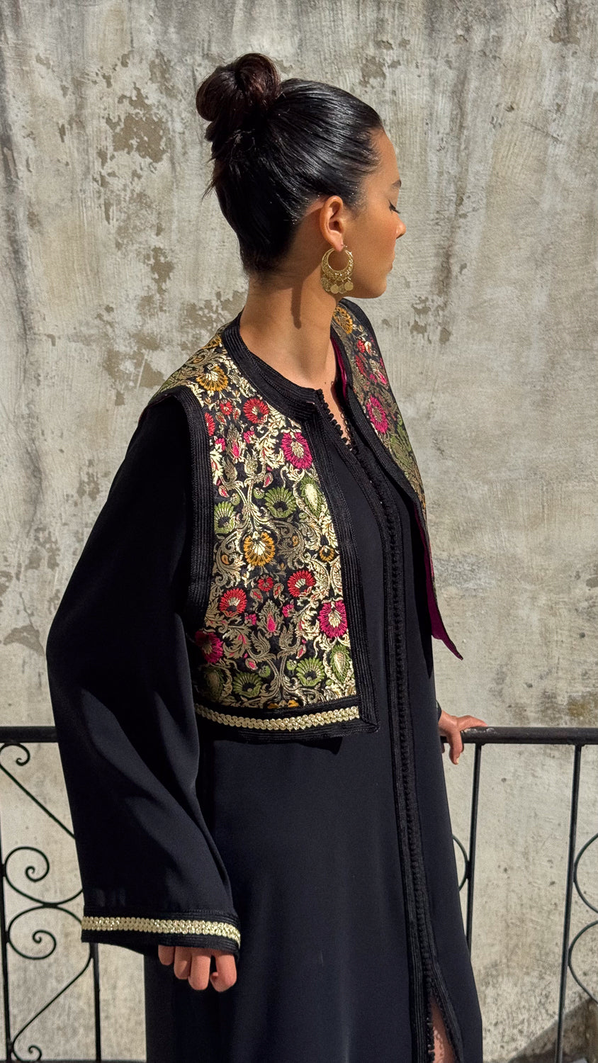 MOUNA TWO-PIECE KAFTAN & GILET