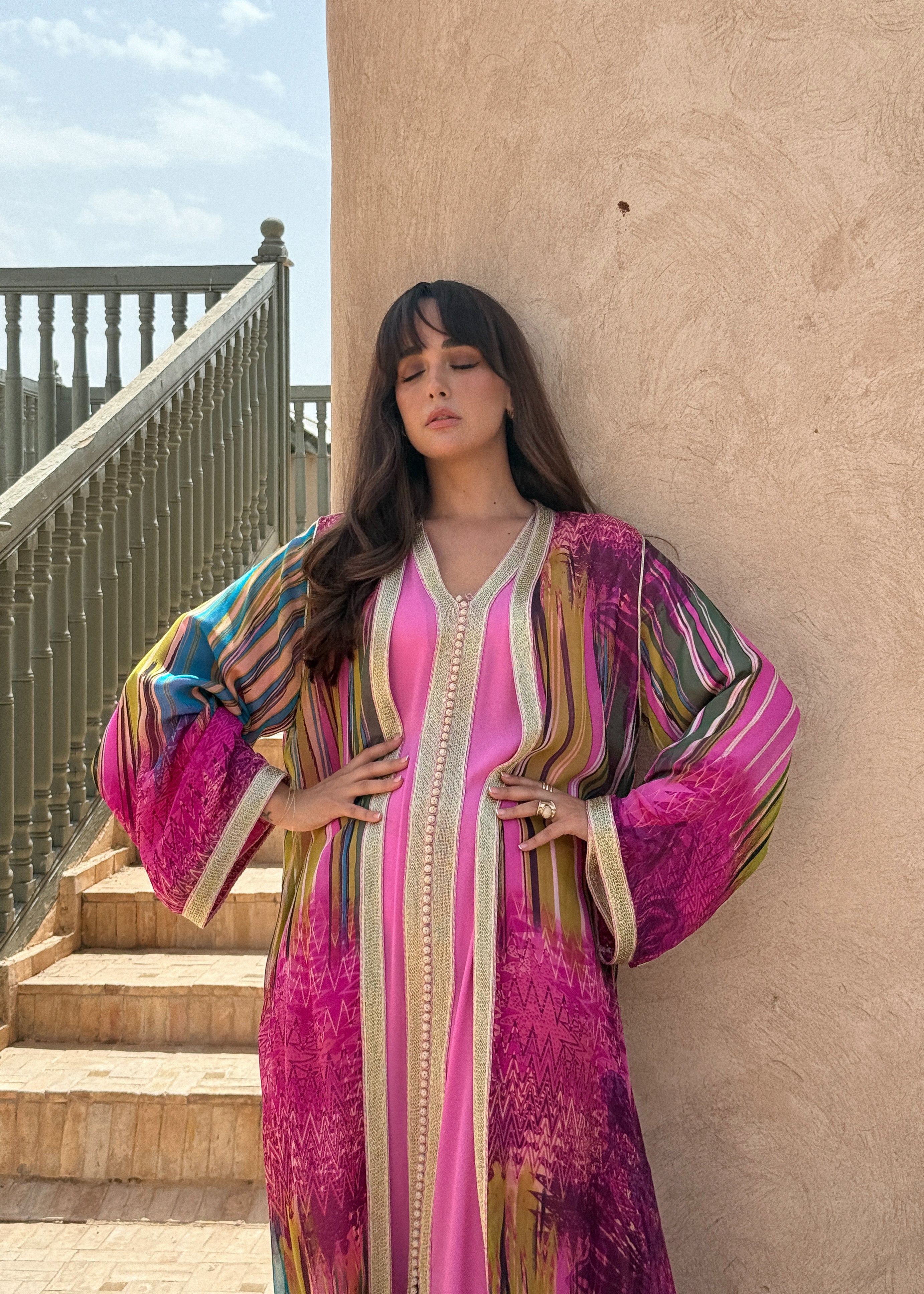 JALILA TWO-PIECE KAFTAN